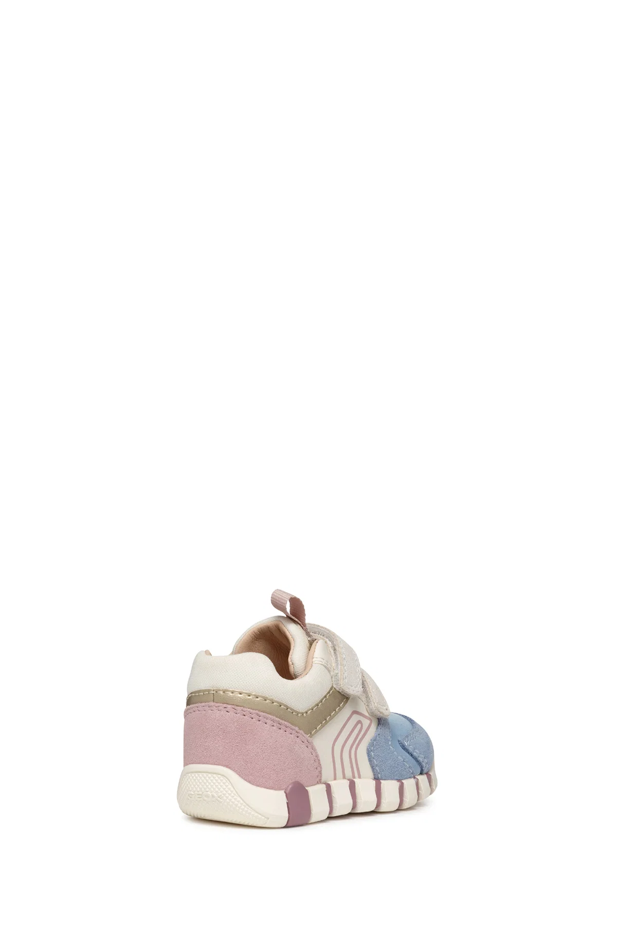 Geox Kız Bebek Bej Iupidoo Bantlı Deri Sneaker - Image 7