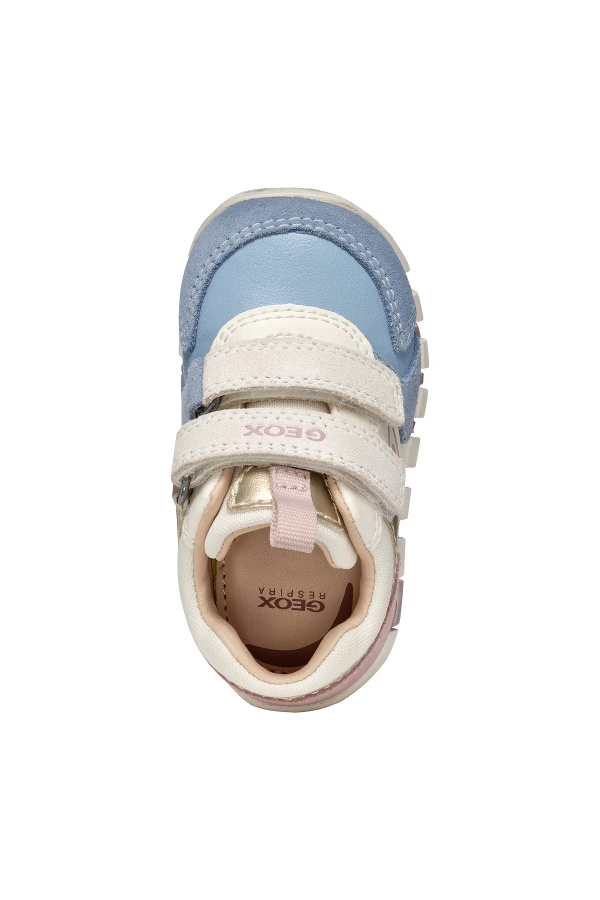 Geox Kız Bebek Bej Iupidoo Bantlı Deri Sneaker - Image 8