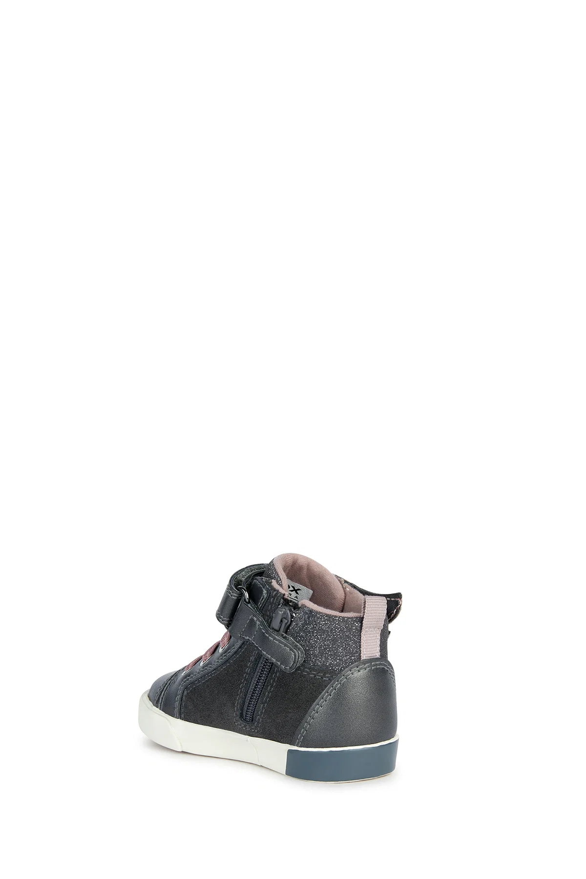 Geox Kız Bebek Kilwi G.A Gri Bantlı Sneaker - Image 3