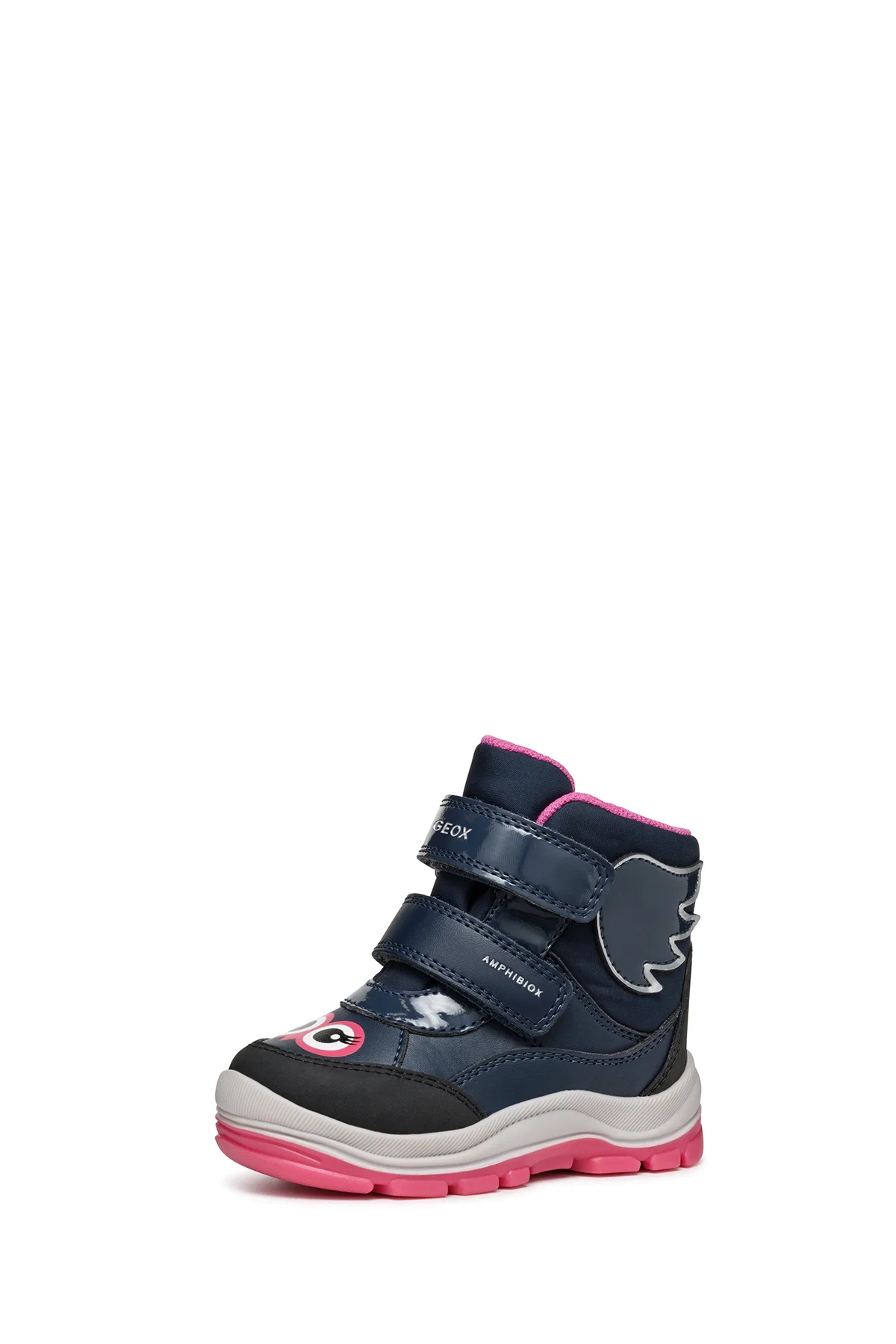 Geox Kız Bebek Lacivert B Flanfil Bantlı Waterproof Deri Bot - Image 3