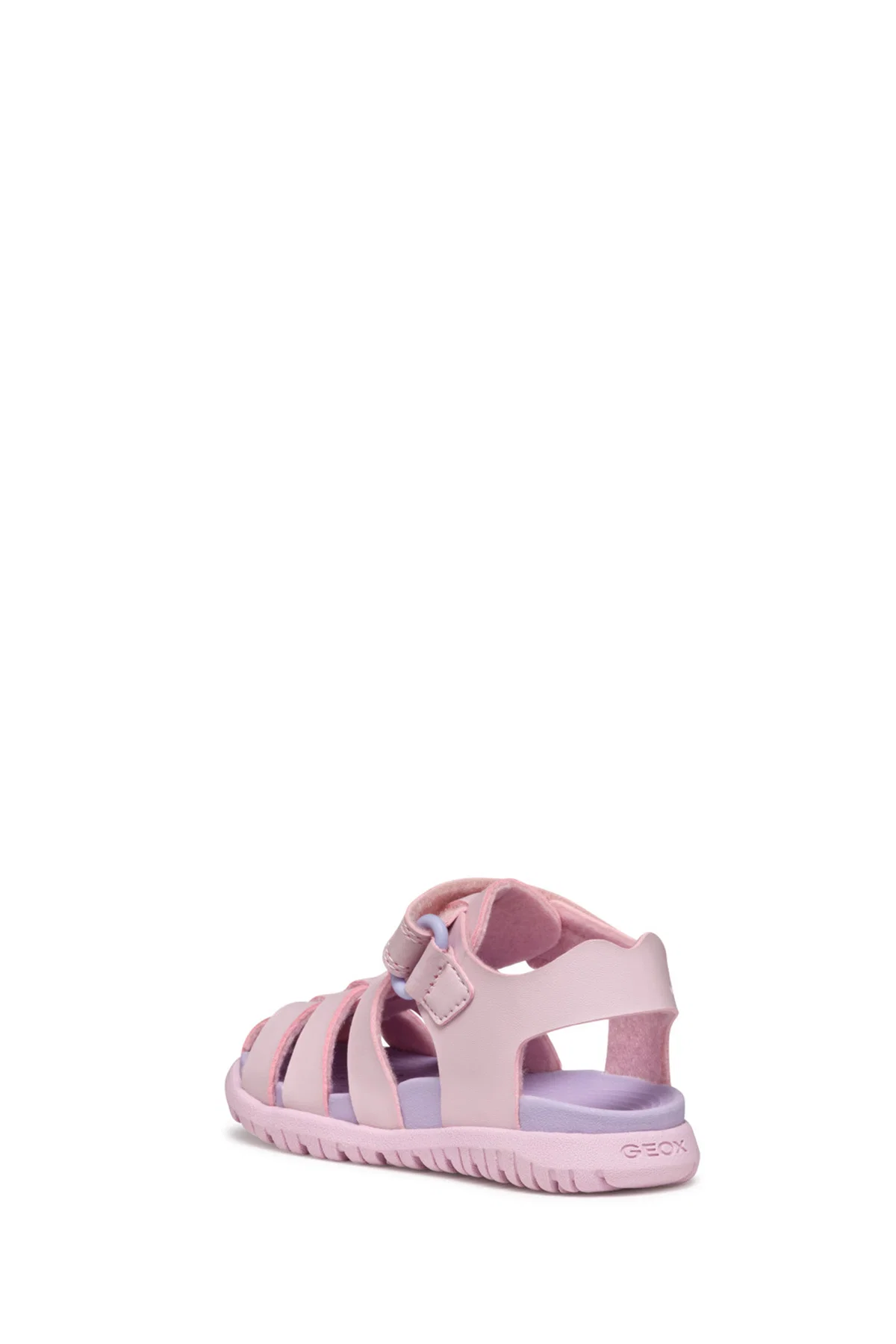 Geox Kız Bebek Pembe B Sandal Fusbetto A - Synt.Lea Bantlı Sandalet - Image 3