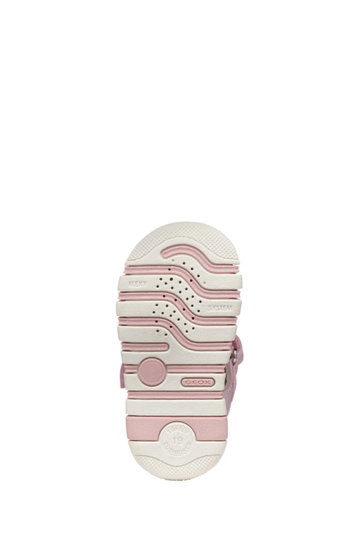 Geox Kız Bebek Pembe B Sandal Iupidoo A - Synt + Mesh Bantlı Kumaş Sandalet - Image 6