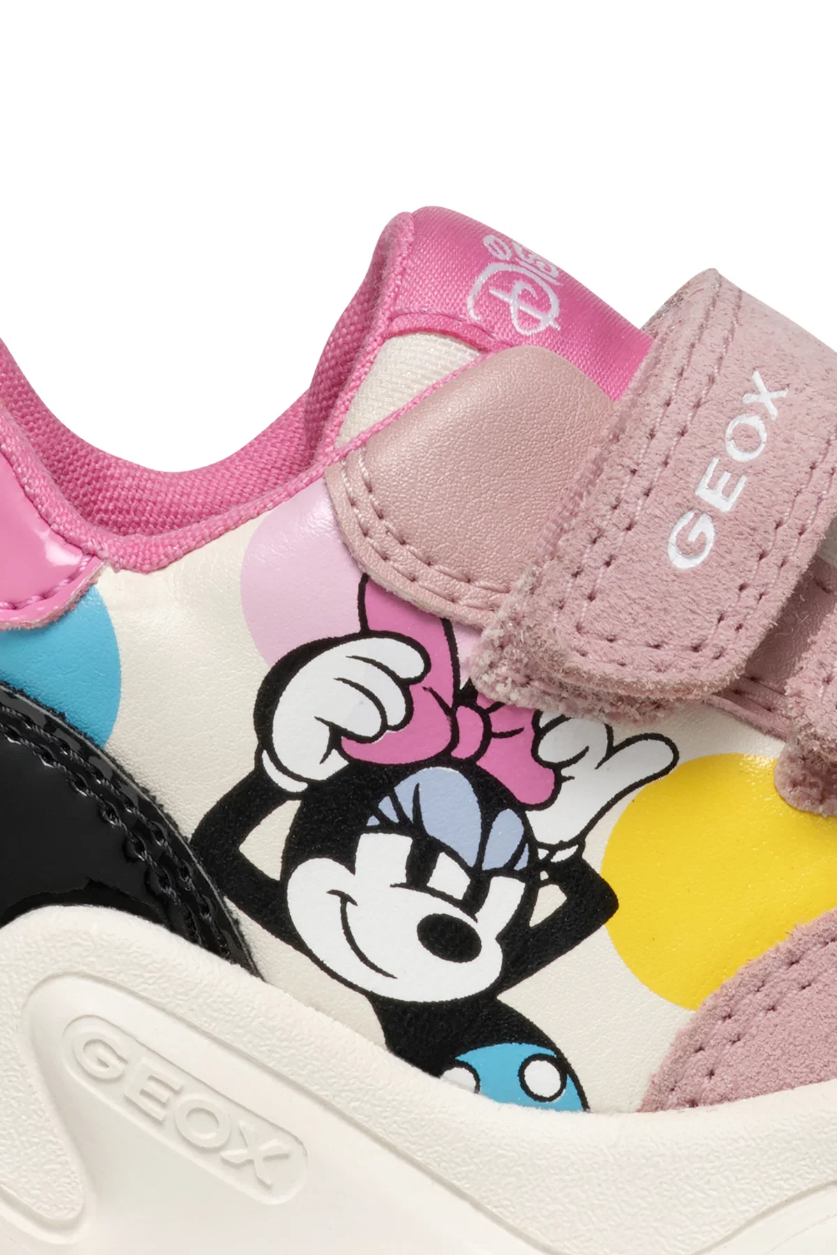 Geox Kız Bebek Pembe Ciufciuf Bantlı Sneaker - Image 8