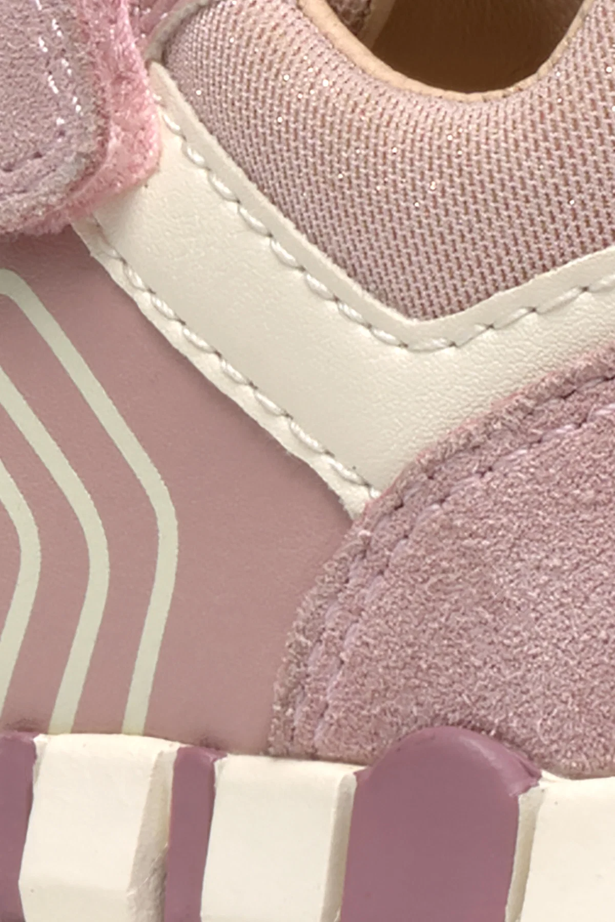 Geox Kız Bebek Pembe Iupidoo Bantlı Deri Sneaker - Image 10