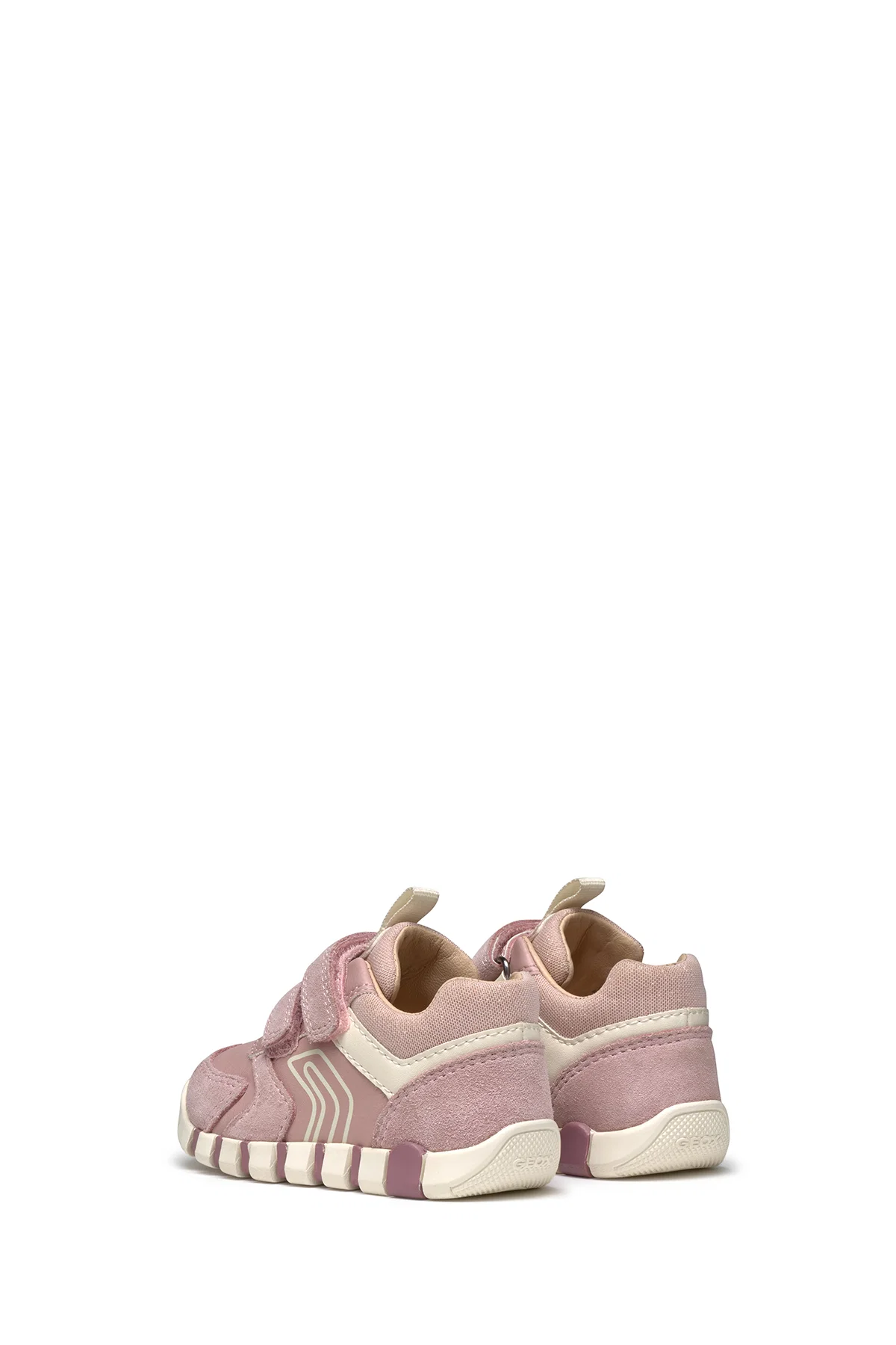 Geox Kız Bebek Pembe Iupidoo Bantlı Deri Sneaker - Image 4