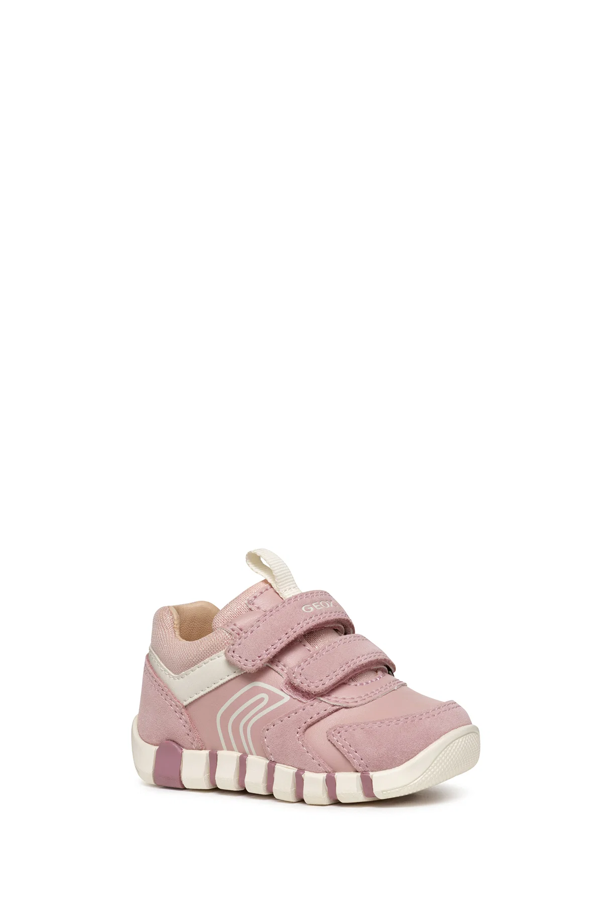 Geox Kız Bebek Pembe Iupidoo Bantlı Deri Sneaker - Image 5