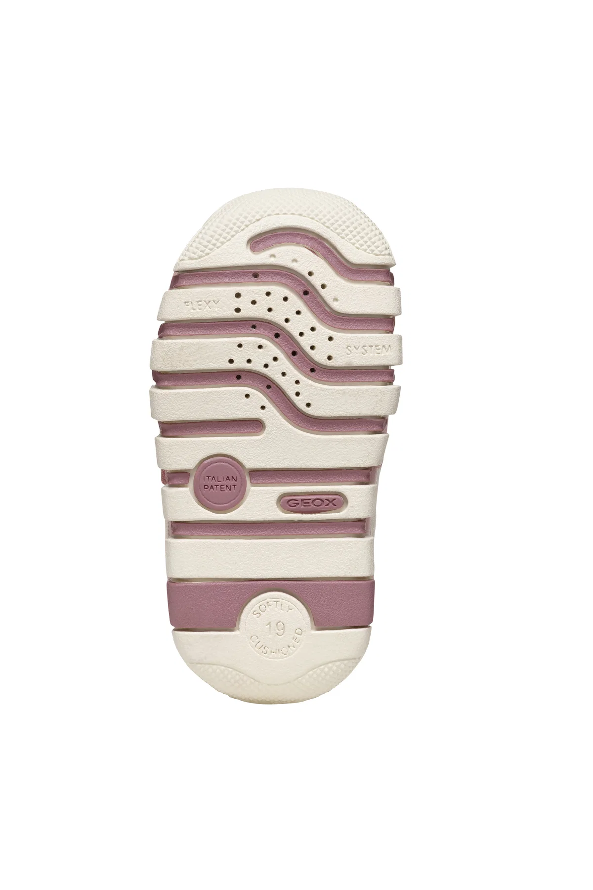Geox Kız Bebek Pembe Iupidoo Bantlı Deri Sneaker - Image 9