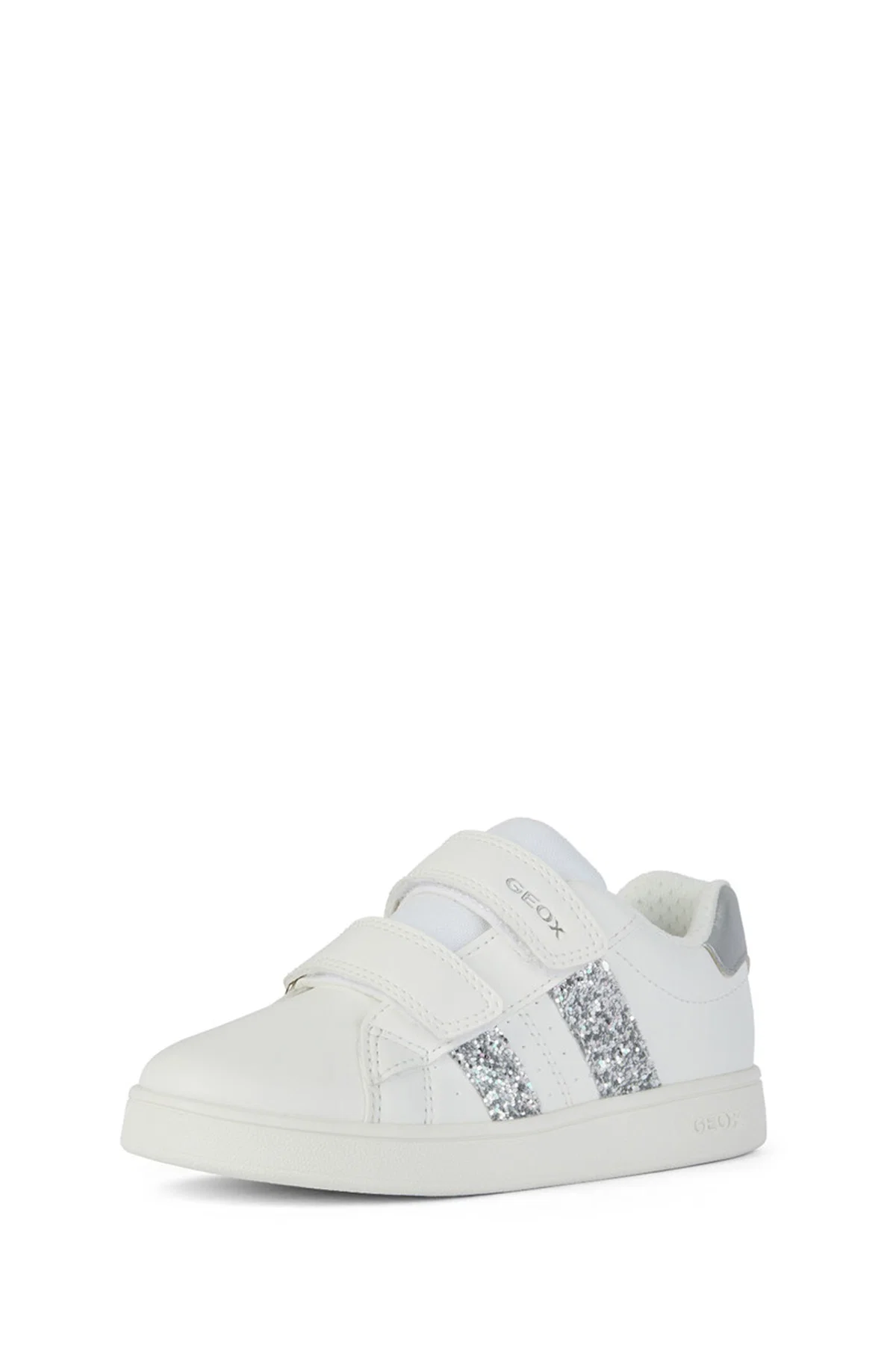 Geox Kız Çocuk Beyaz Eclyper Girl Simli Sneaker - Image 2