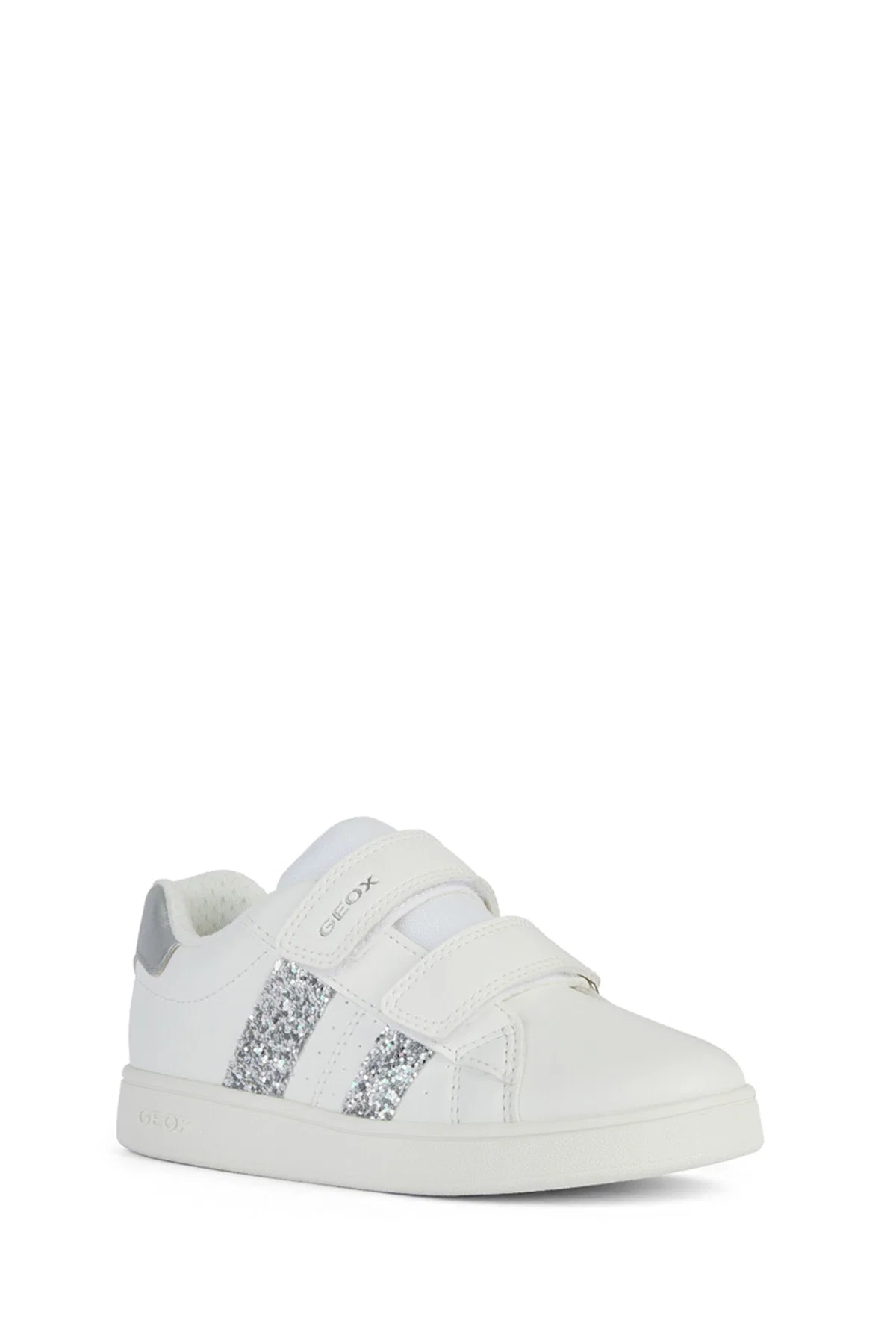 Geox Kız Çocuk Beyaz Eclyper Girl Simli Sneaker - Image 3