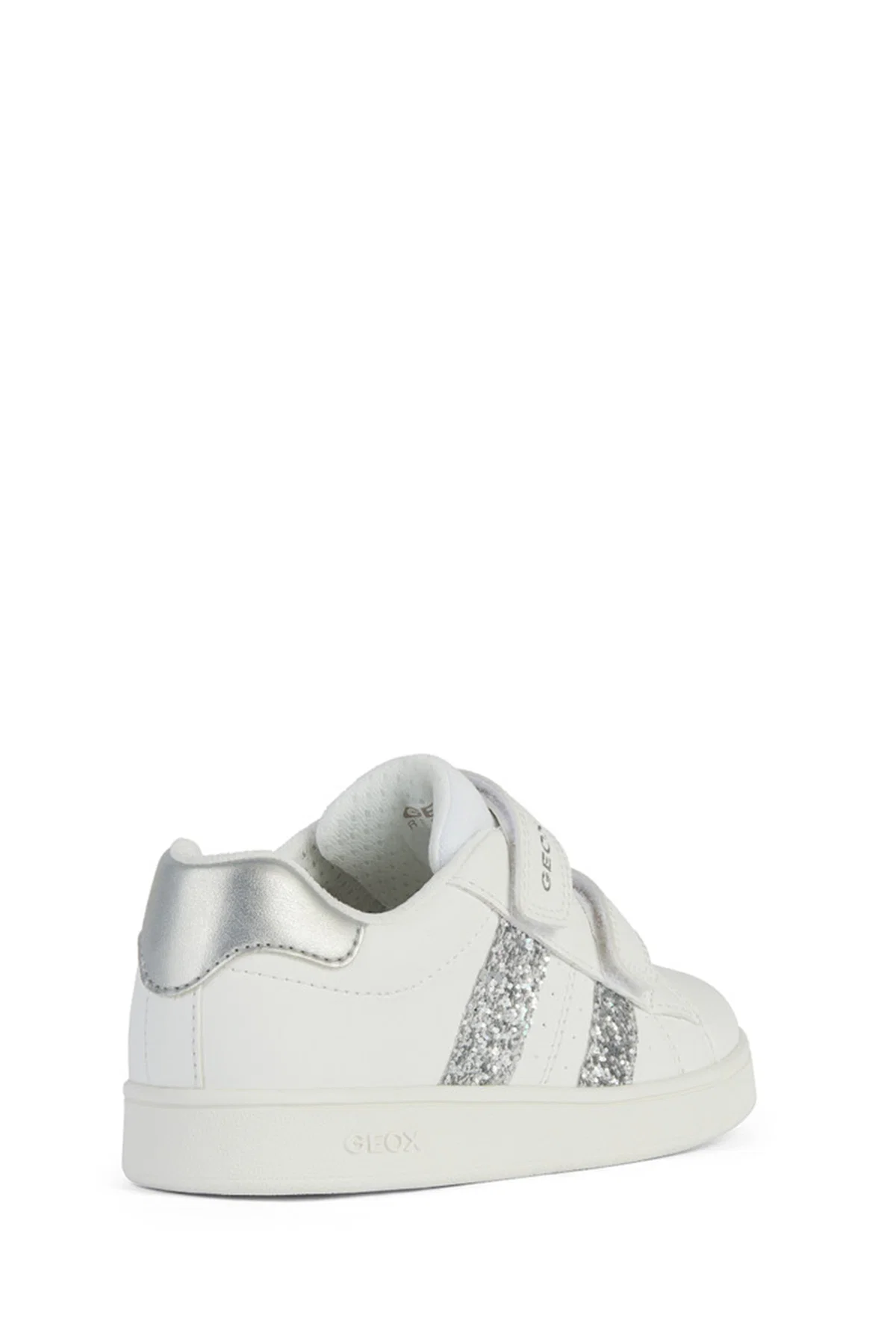 Geox Kız Çocuk Beyaz Eclyper Girl Simli Sneaker - Image 5