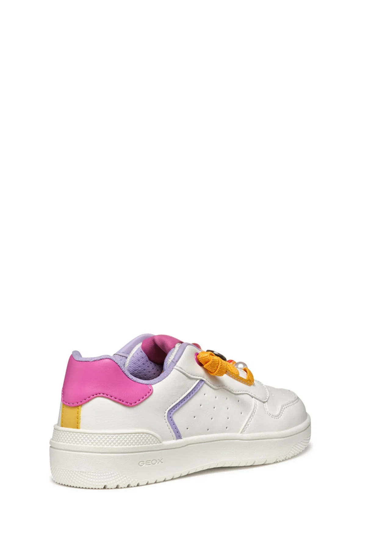Geox Kız Çocuk Beyaz J Washiba Sneaker - Image 4