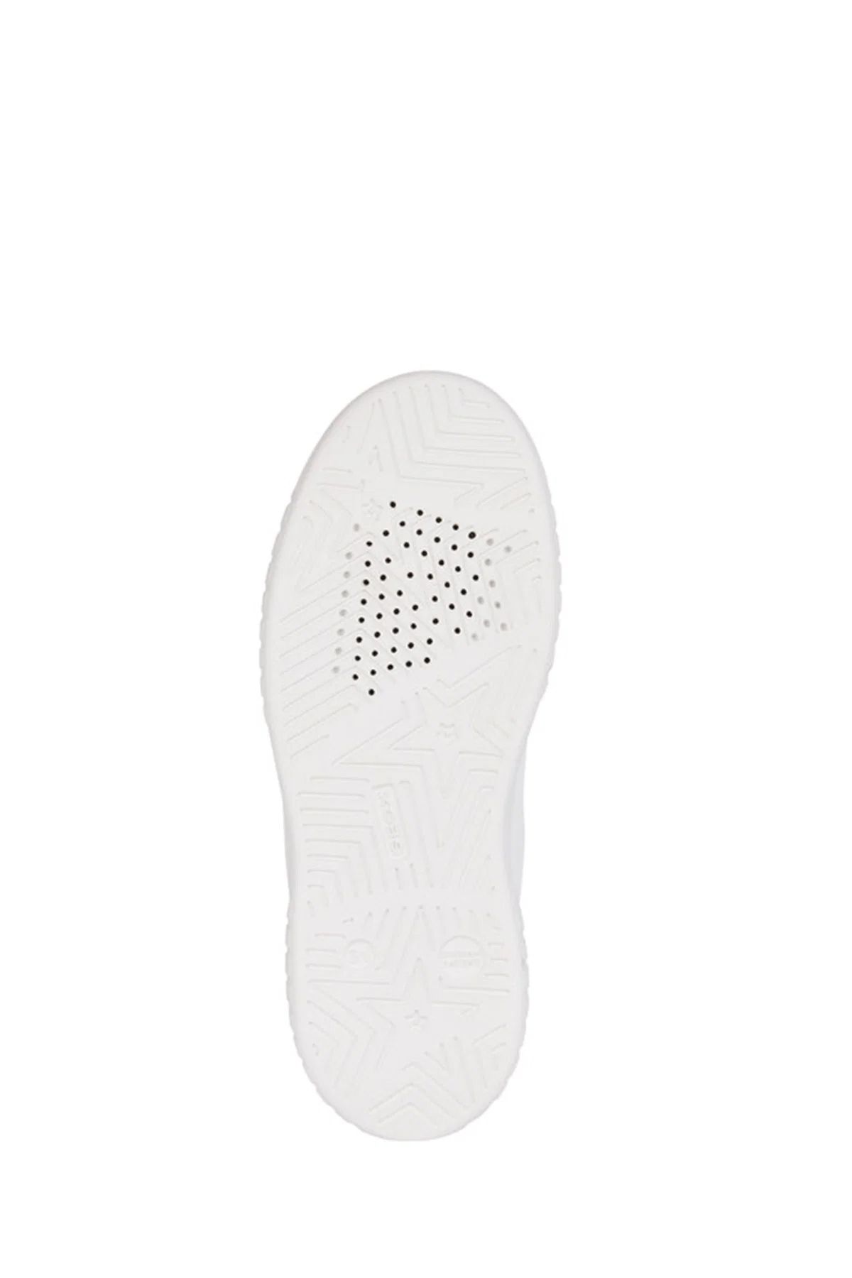 Geox Kız Çocuk Beyaz Mikiroshi Bantlı Deri Sneaker - Image 6