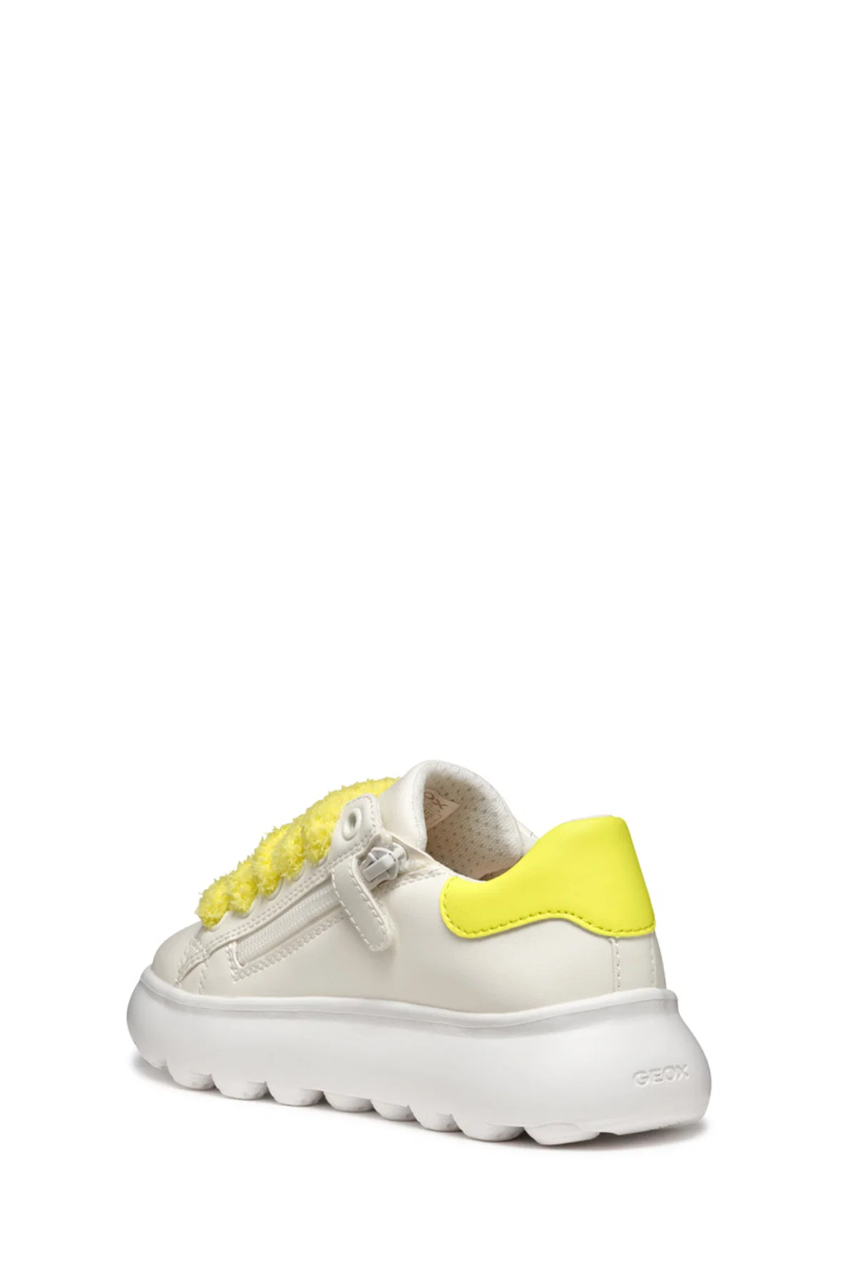 Geox Kız Çocuk Beyaz Puffypop Sneaker - Image 3