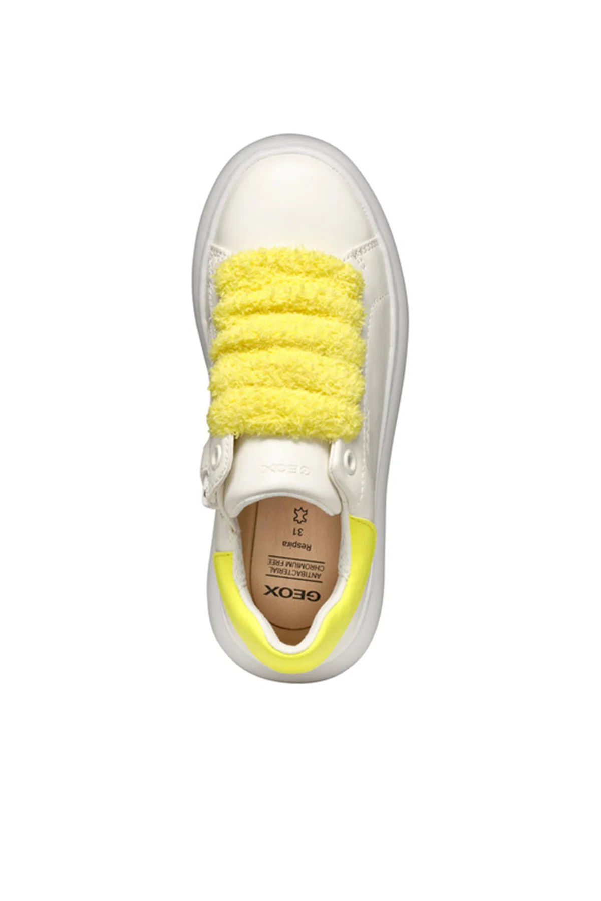 Geox Kız Çocuk Beyaz Puffypop Sneaker - Image 5