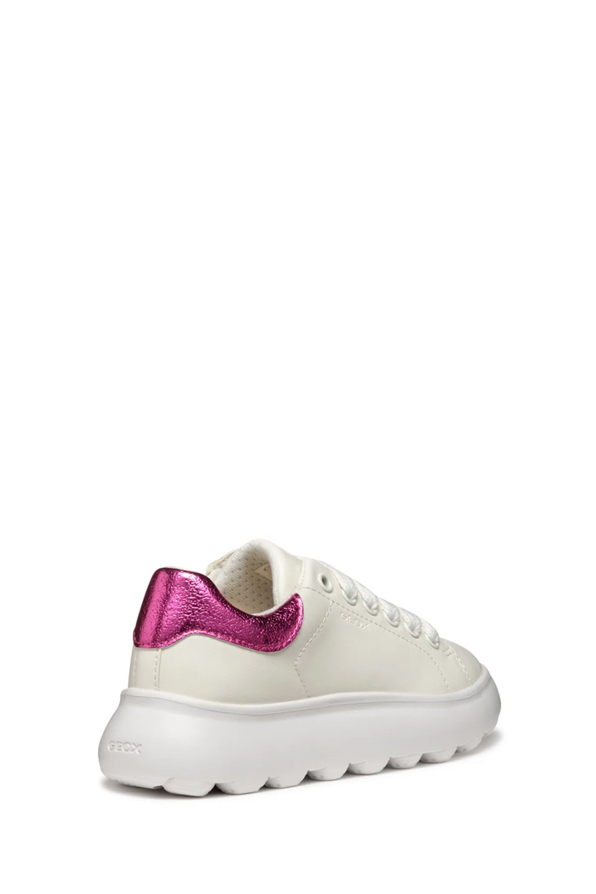 Geox Kız Çocuk Beyaz Puffypop Sneaker - Image 4