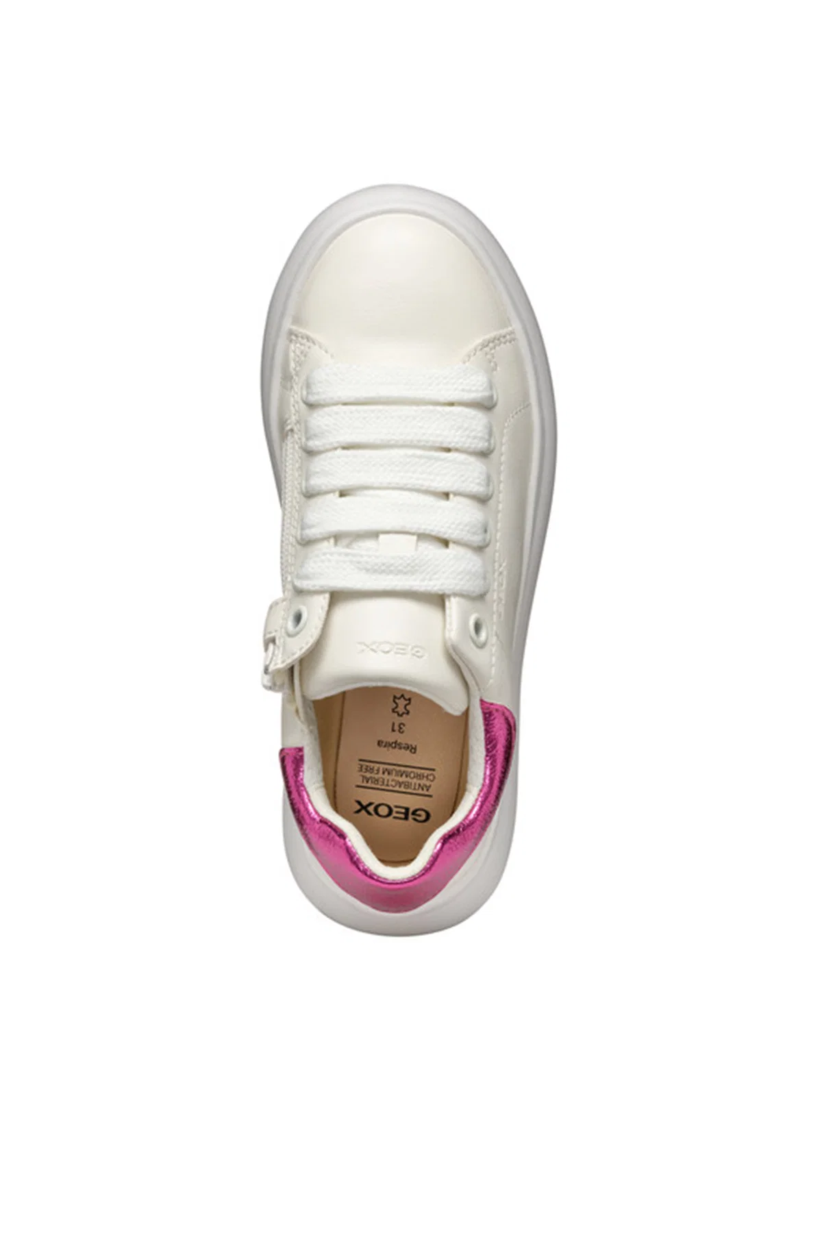 Geox Kız Çocuk Beyaz Puffypop Sneaker - Image 5