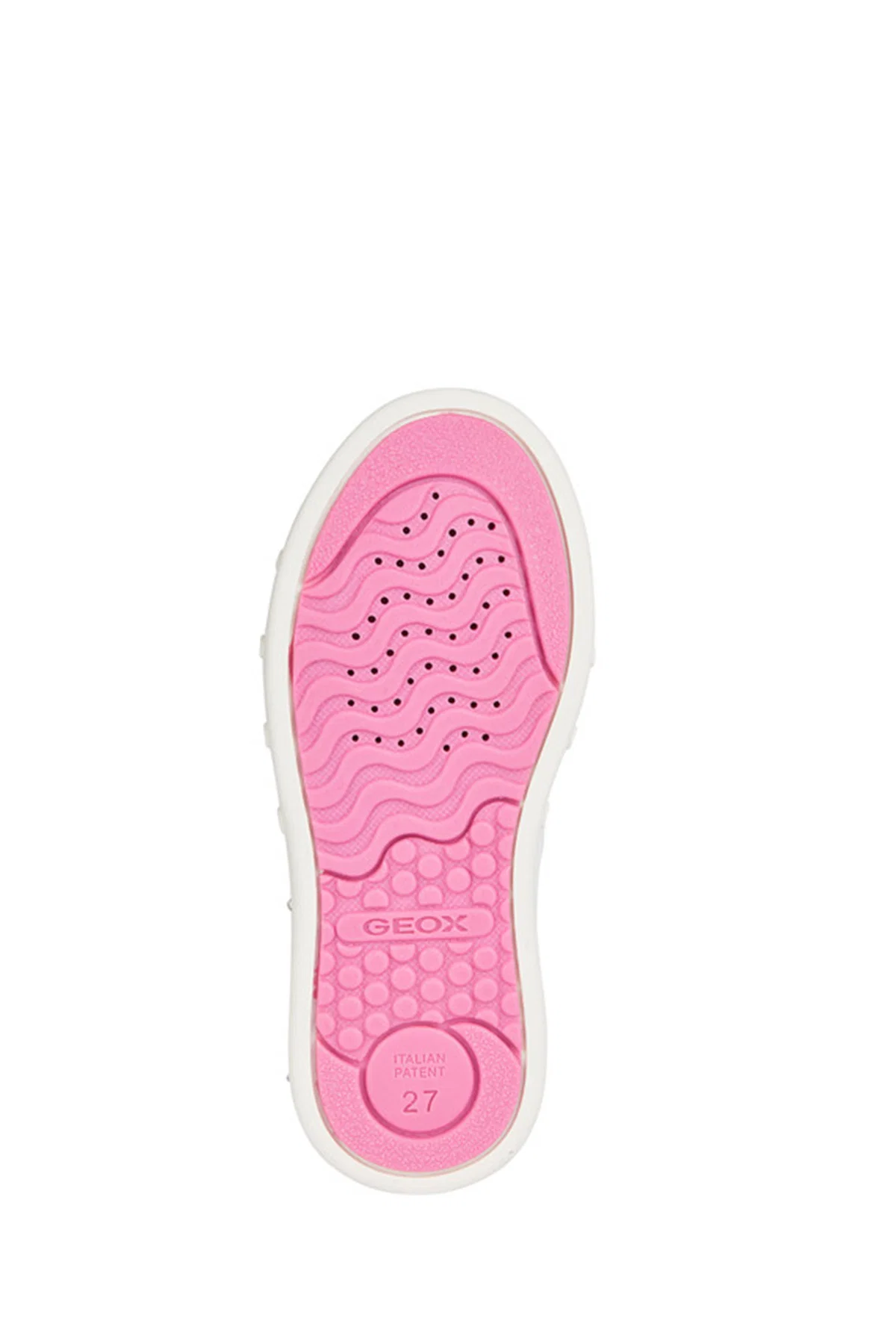 Geox Kız Çocuk Beyaz Skylin Deri Sneaker - Image 7