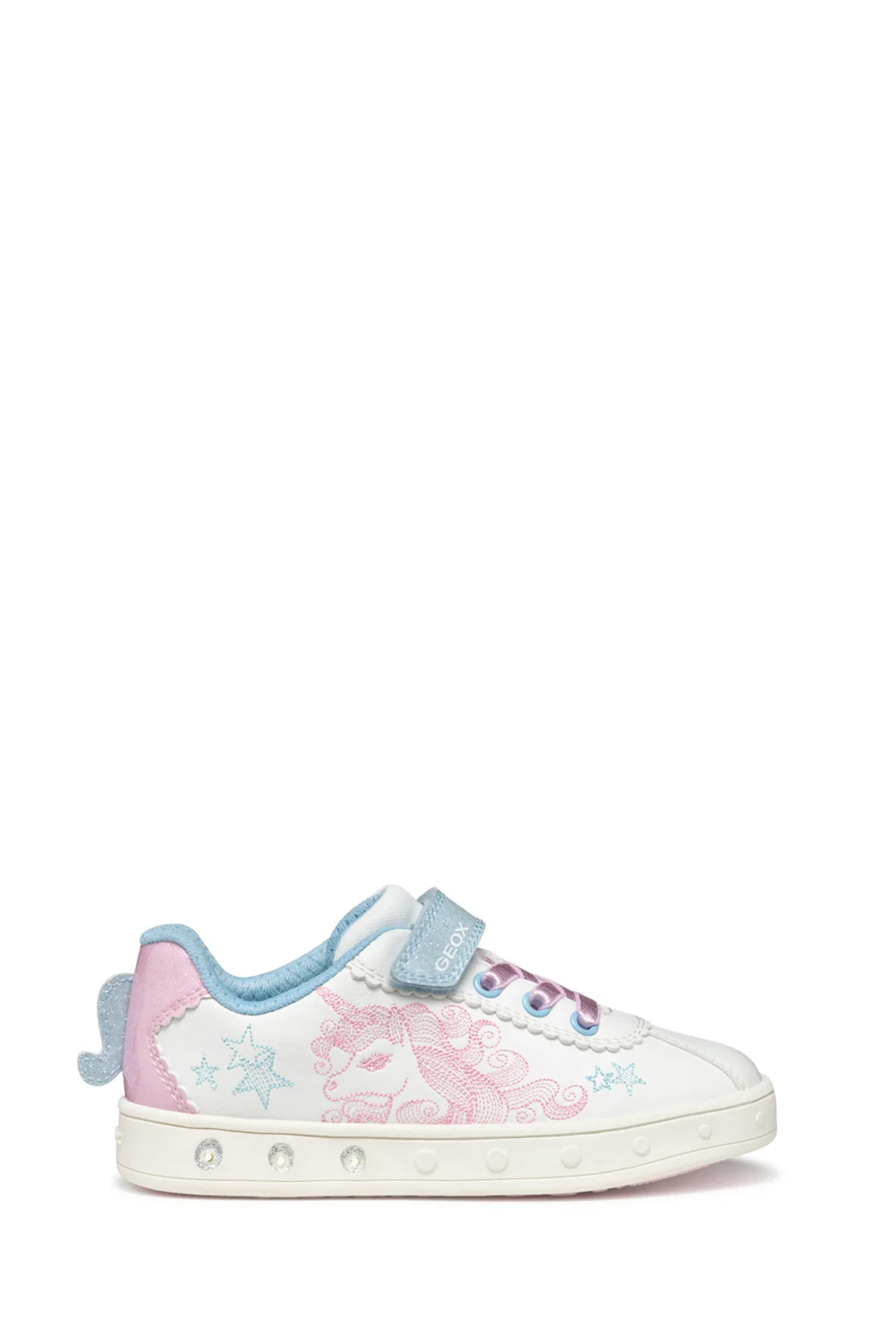 Geox Kız Çocuk Beyaz Skylin Desenli Sneaker - Image 8