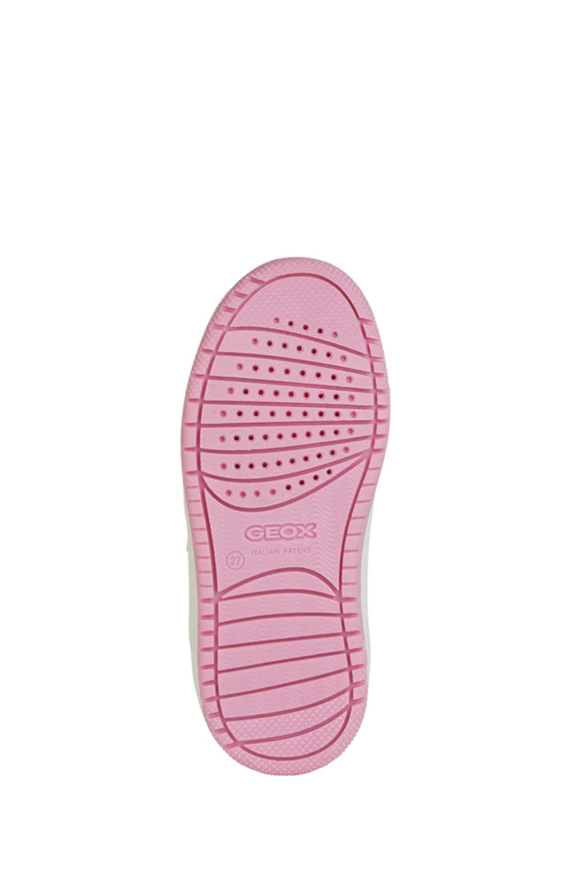 Geox Kız Çocuk Beyaz Washiba Bantlı Deri Sneaker - Image 6