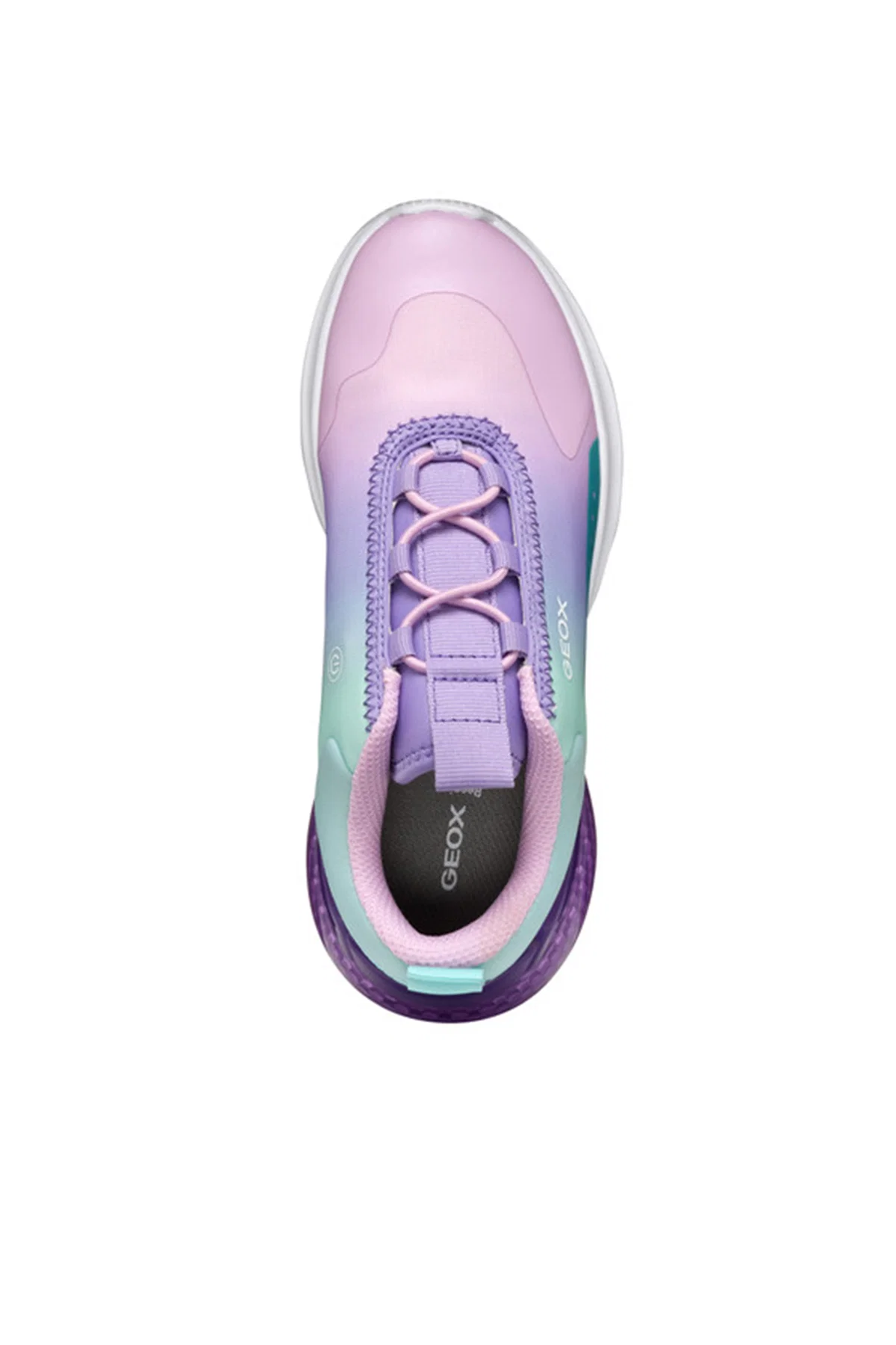 Geox Kız Çocuk Çok Renkli Activart Illuminus Junior Sneaker - Image 5