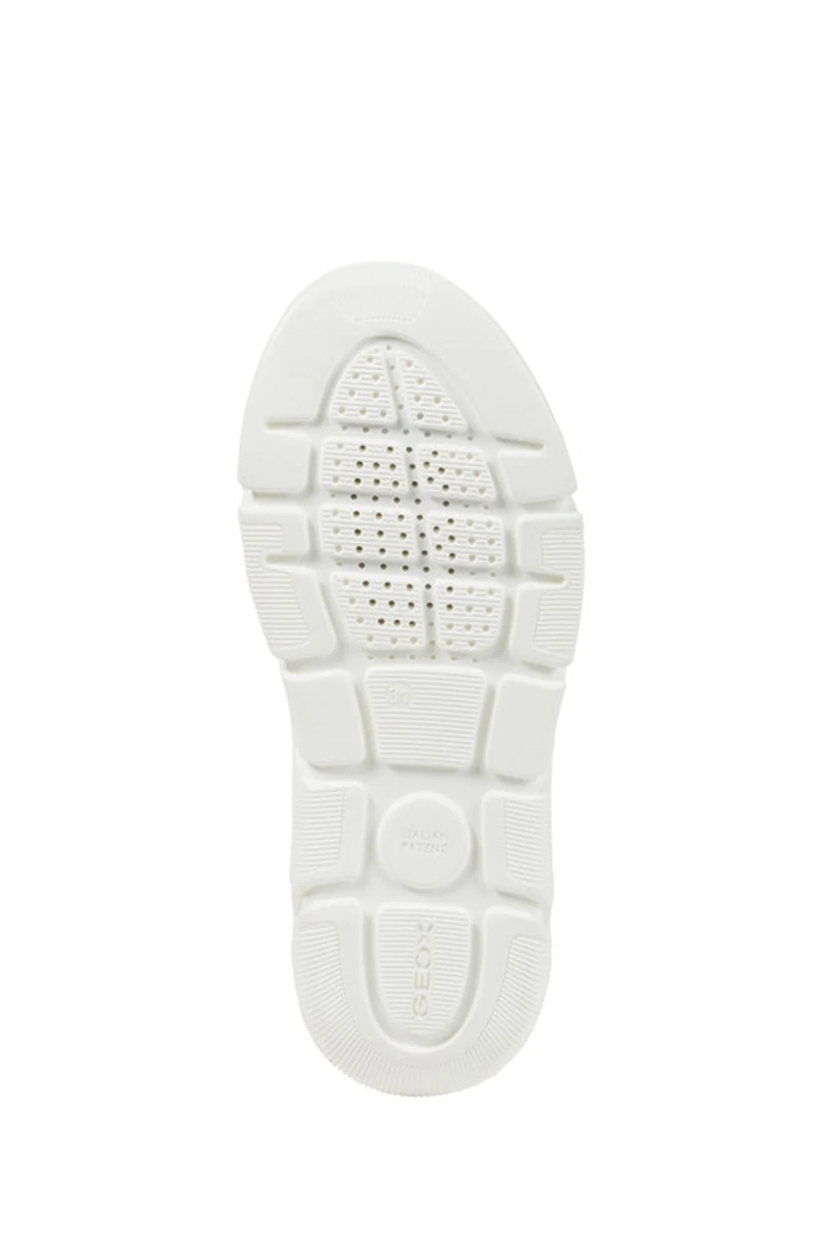 Geox Kız Çocuk Gri J Aril G. E - Shiny Knitt. Text Kumaş Sneaker - Image 6