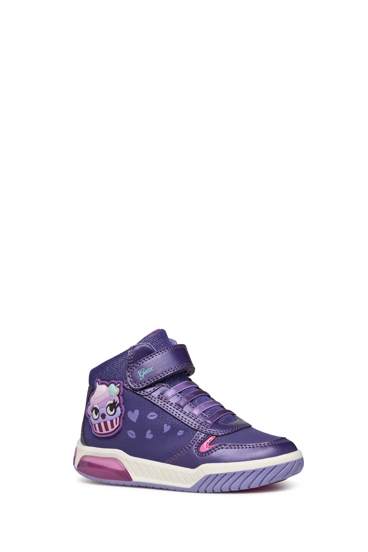 Geox Kız Çocuk Mor Girl Bağcıklı Bilekli Sneaker - Image 5