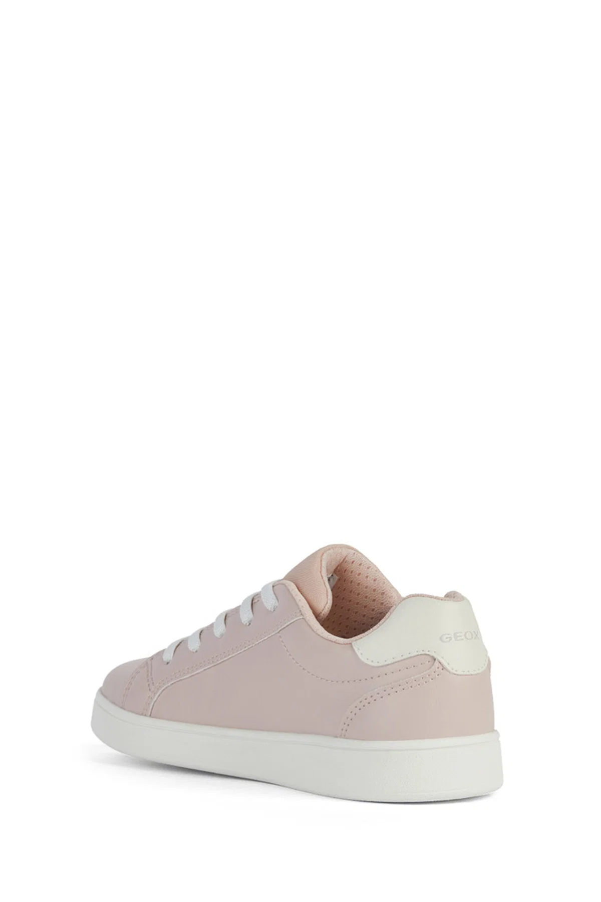 Geox Kız Çocuk Pembe Eclyper Bağcıklı Deri Sneaker - Image 3
