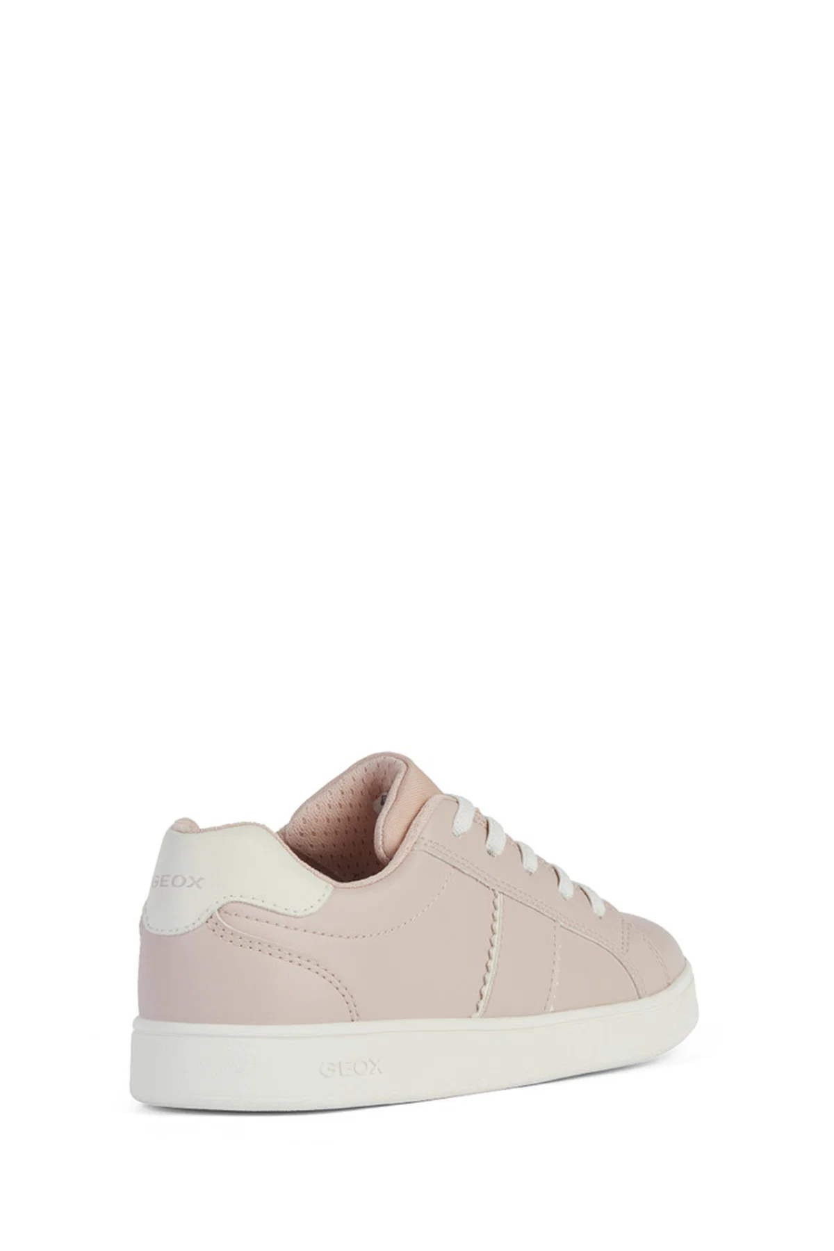 Geox Kız Çocuk Pembe Eclyper Bağcıklı Deri Sneaker - Image 4