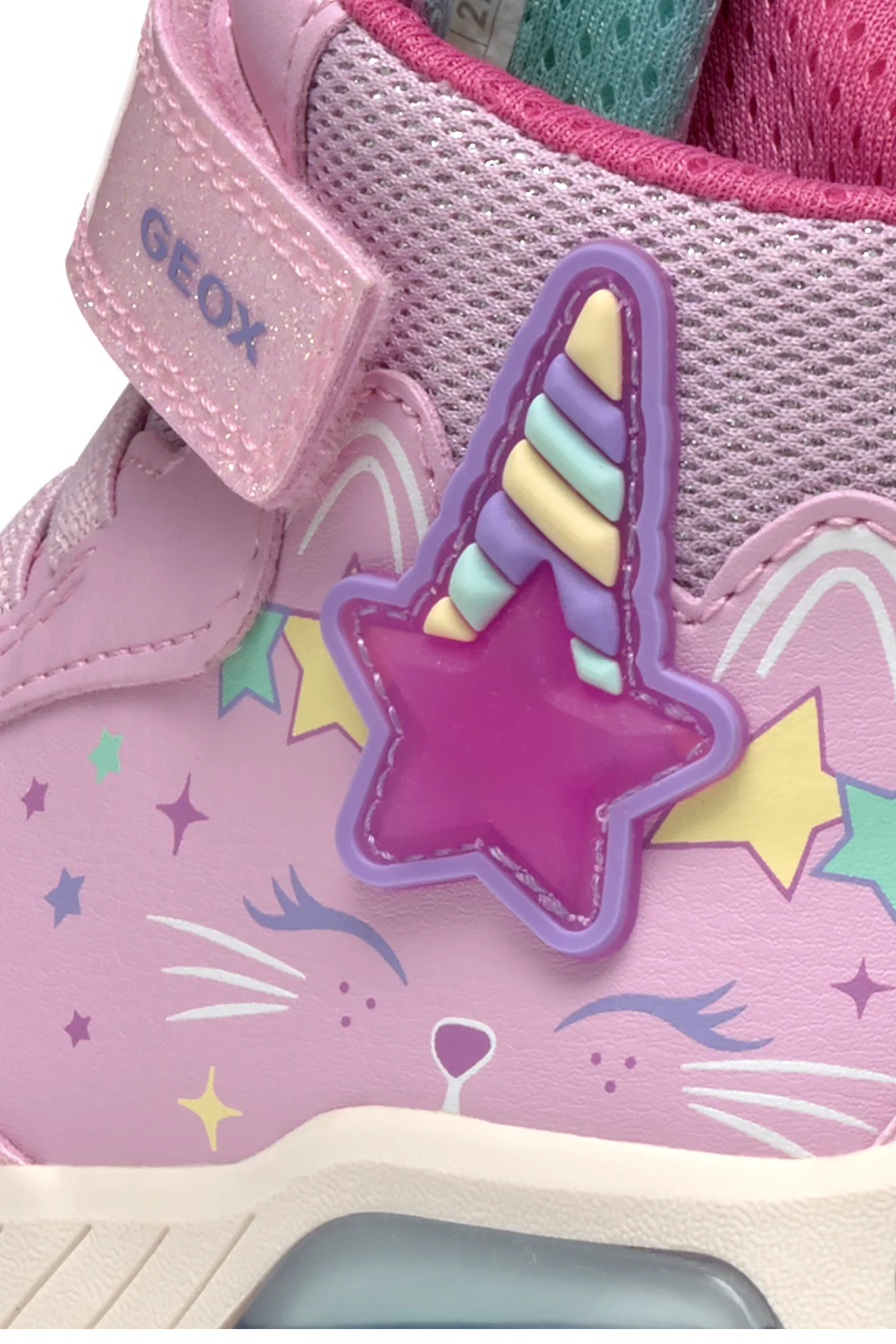 Geox Kız Çocuk Pembe Girl Bilekli Sneaker - Image 11