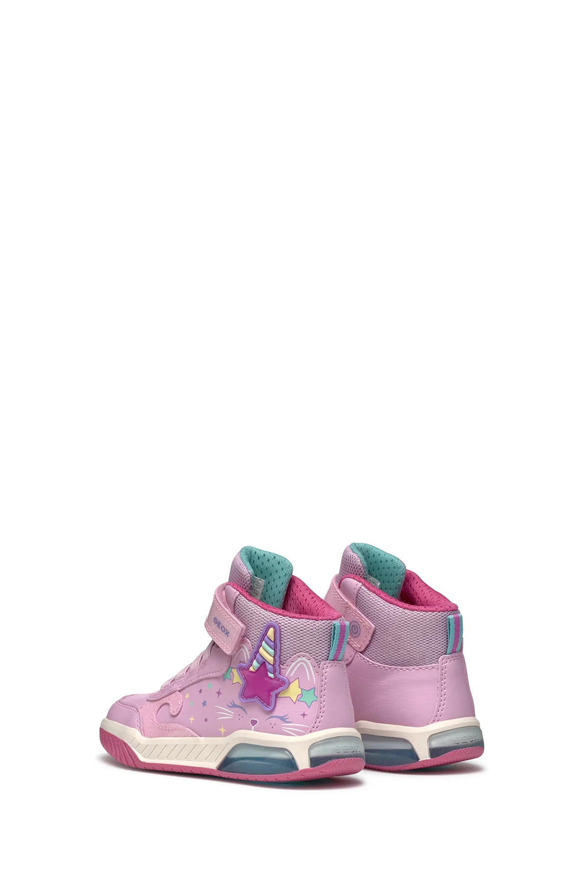Geox Kız Çocuk Pembe Girl Bilekli Sneaker - Image 4