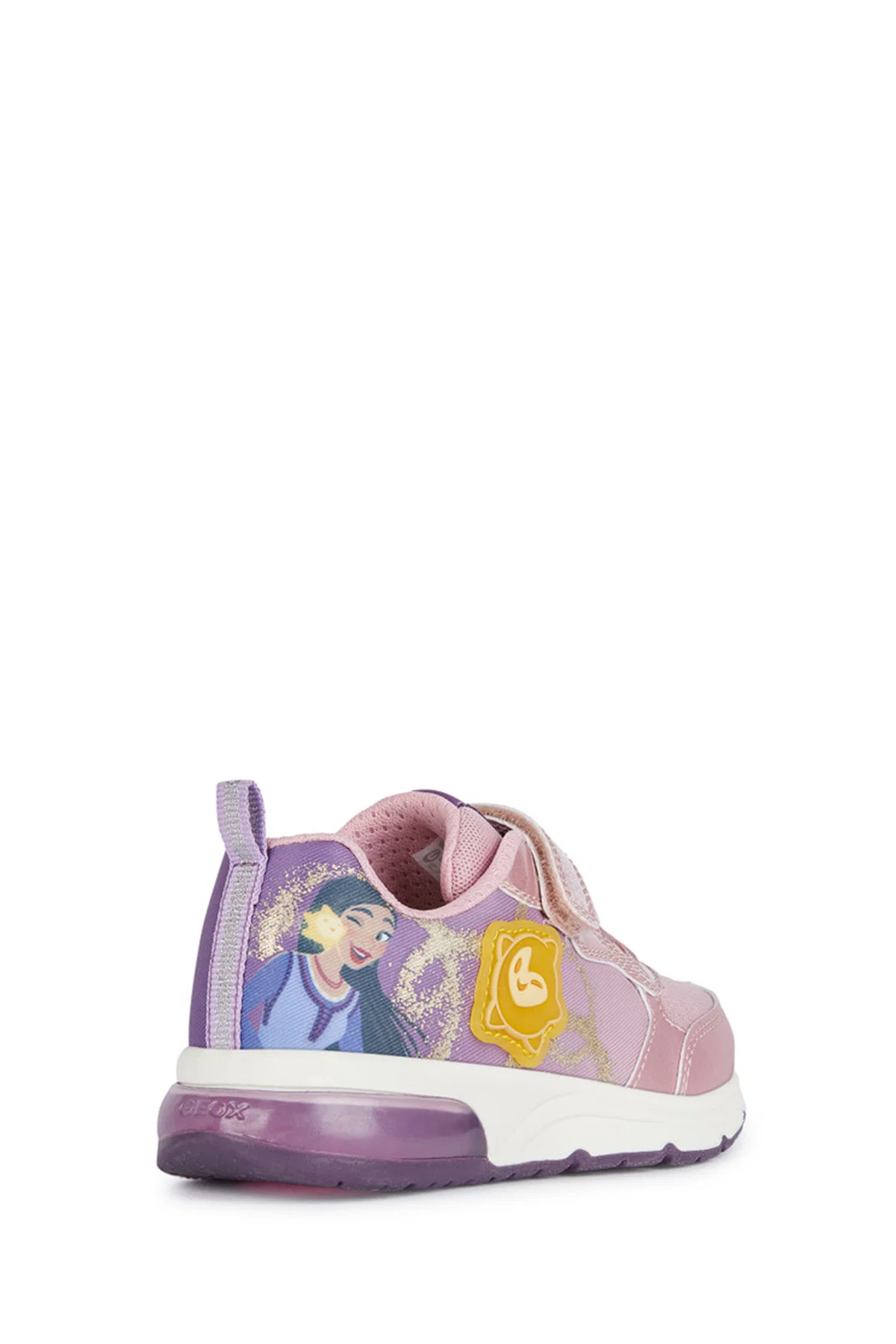Geox Kız Çocuk Pembe Spaceclub Bantlı Sneaker - Image 4
