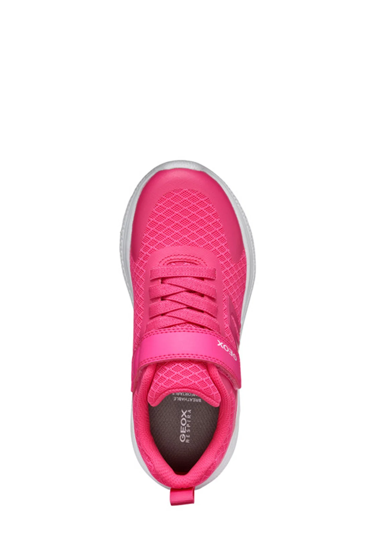 Geox Kız Çocuk Pembe Sprintye Bantlı Kumaş Sneaker - Image 5