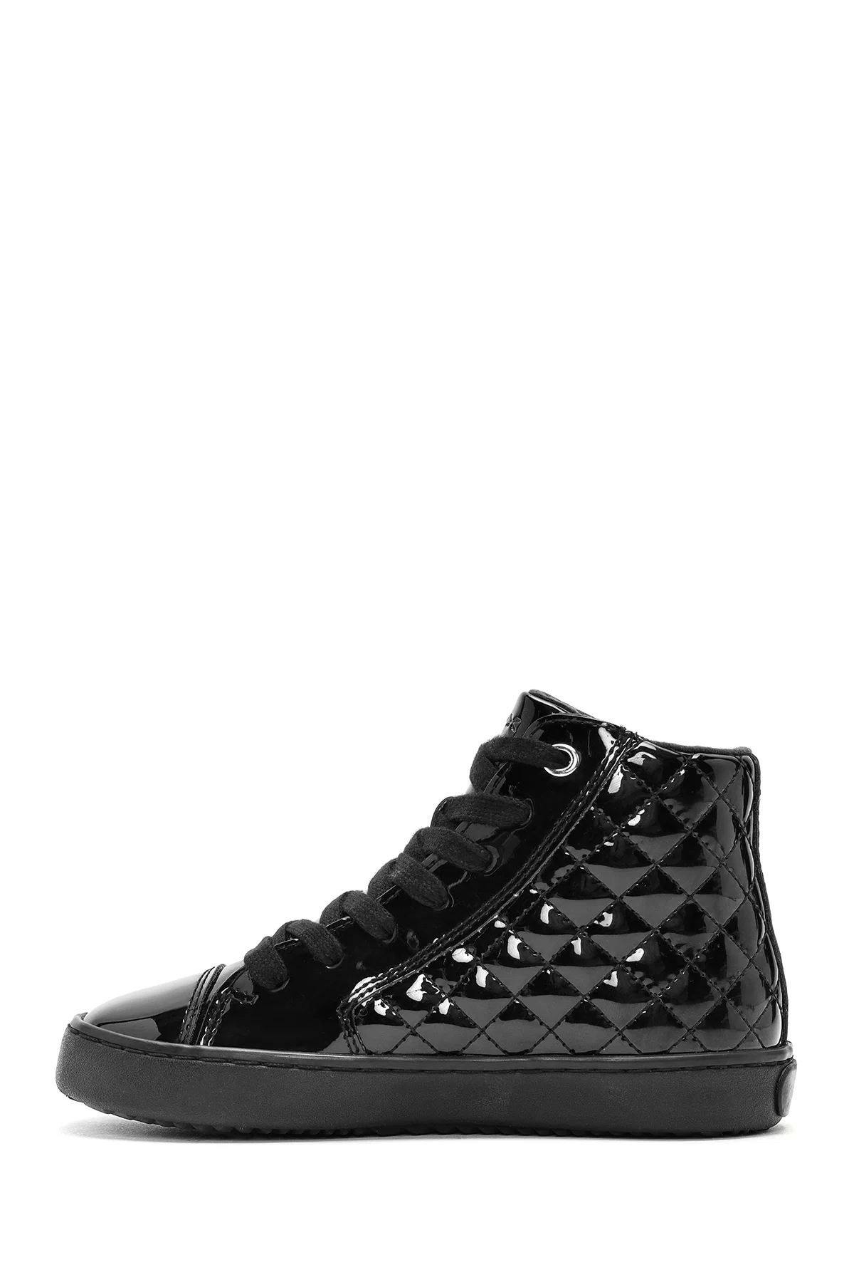 Geox Kız Çocuk Siyah Kalispera Fermuarlı Rugan Bilekli Sneaker - Image 3
