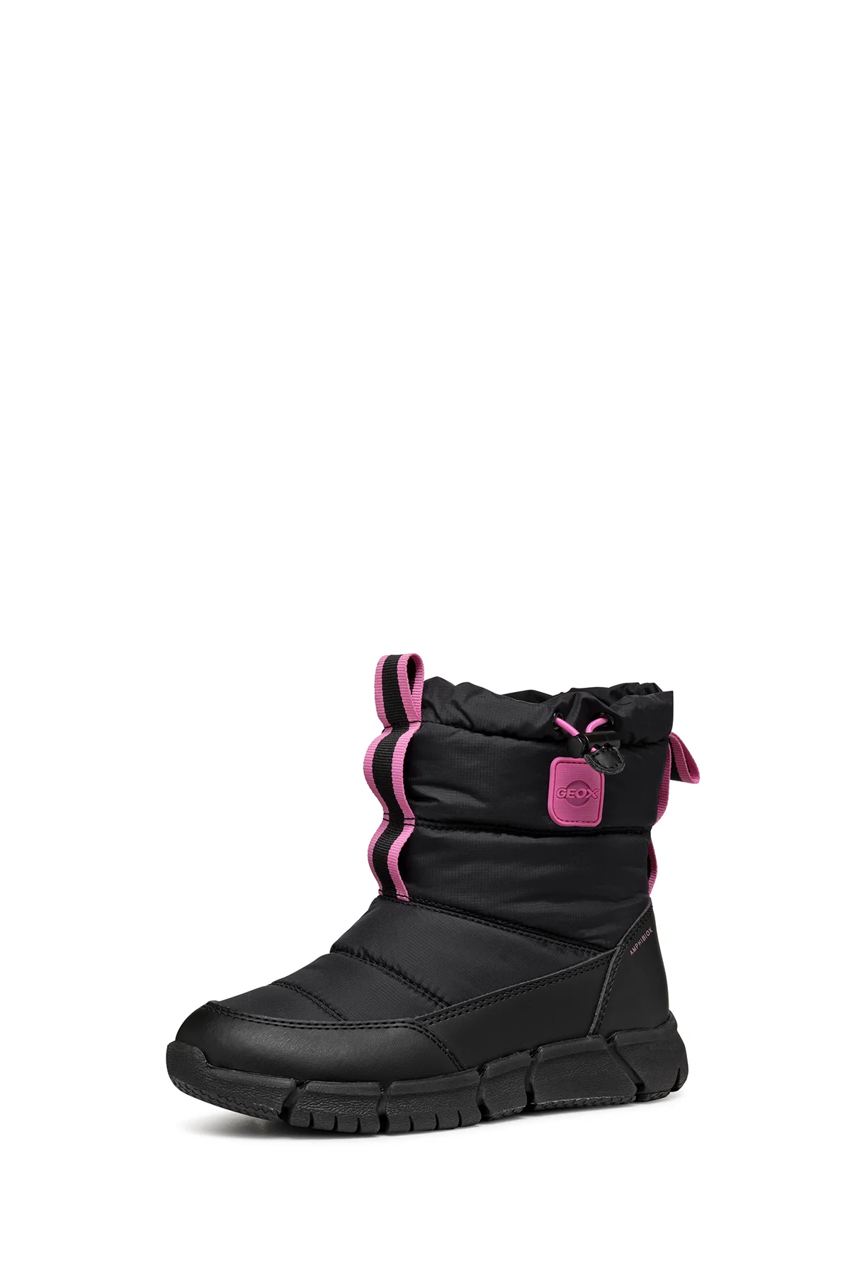 Geox Kız Çocuk Siyah Mongolia Waterproof Kumaş Bot - Image 3