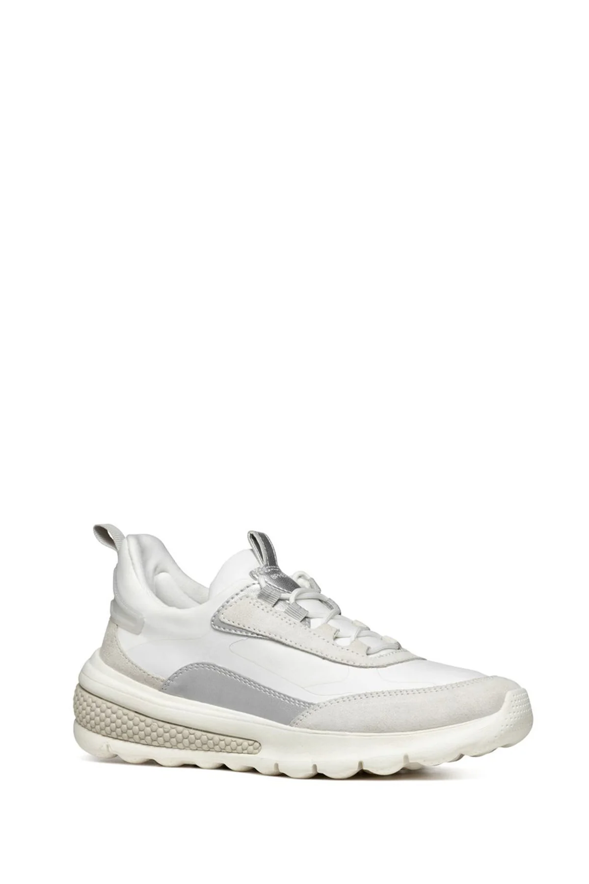 Goex Kadın Beyaz Spherica Bağcıklı Kumaş Sneaker - Image 2
