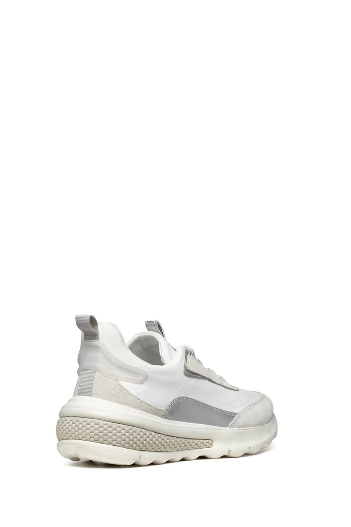Goex Kadın Beyaz Spherica Bağcıklı Kumaş Sneaker - Image 4