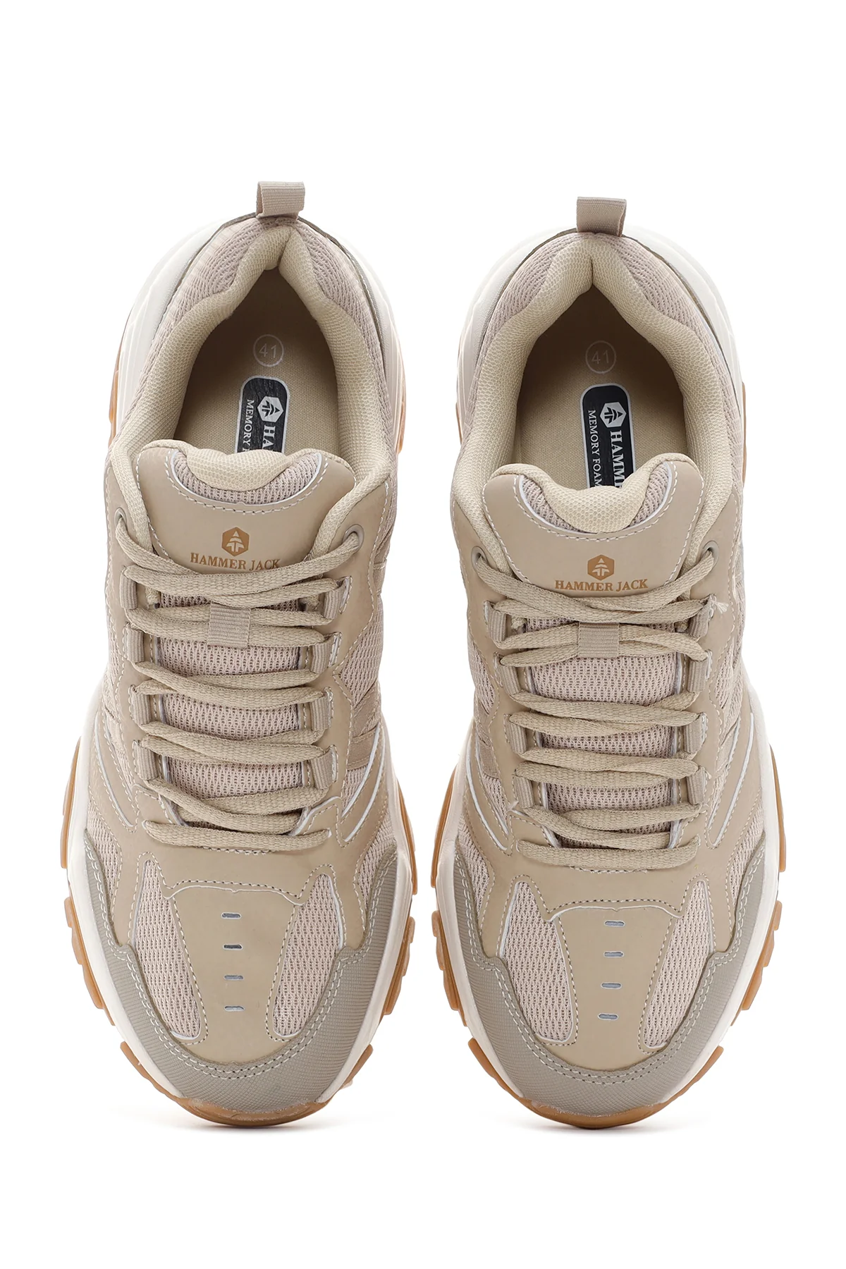 Hammer Jack Erkek Bej Tokie Sneaker - Image 6