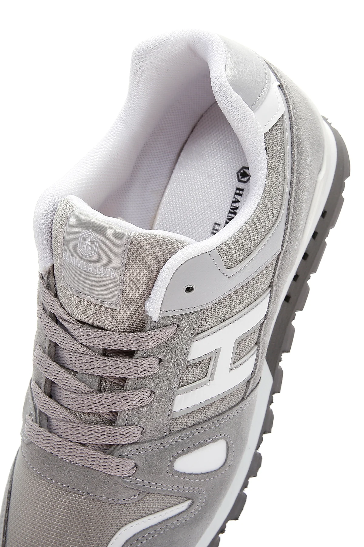 Hammer Jack Erkek Beyaz Deri Sneaker - Image 7