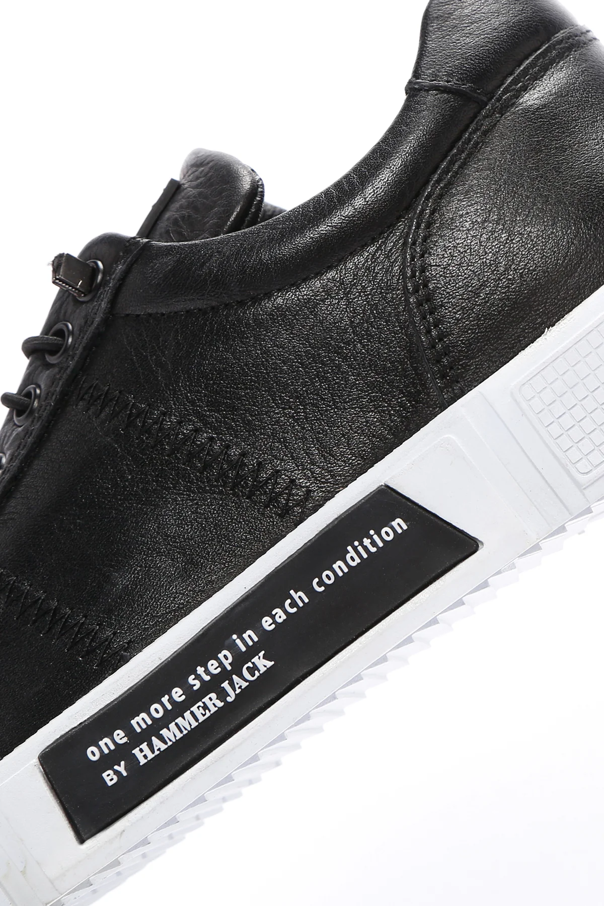 Hammer Jack Erkek Beyaz Toscana Deri Sneaker - Image 10