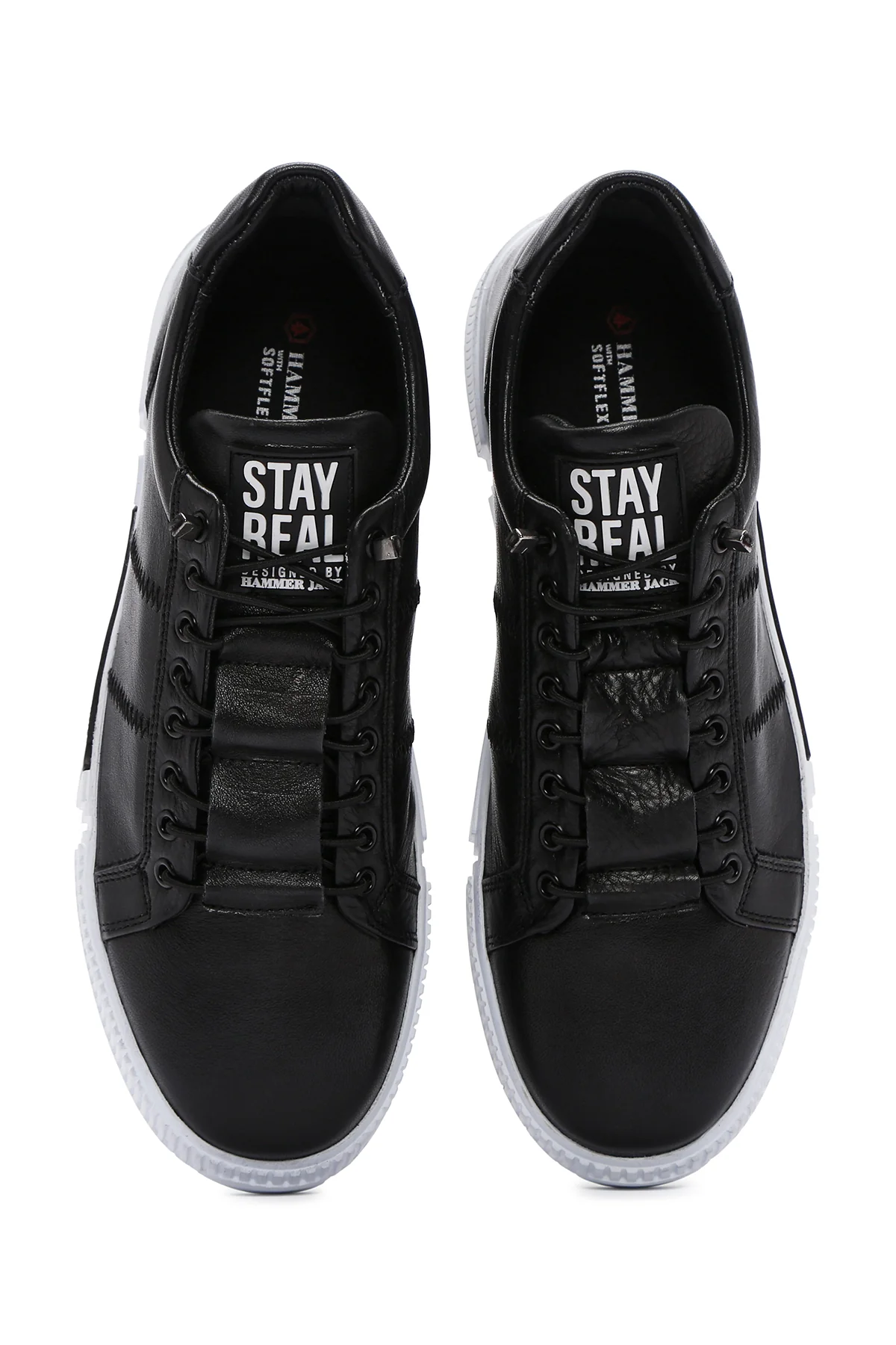 Hammer Jack Erkek Beyaz Toscana Deri Sneaker - Image 7