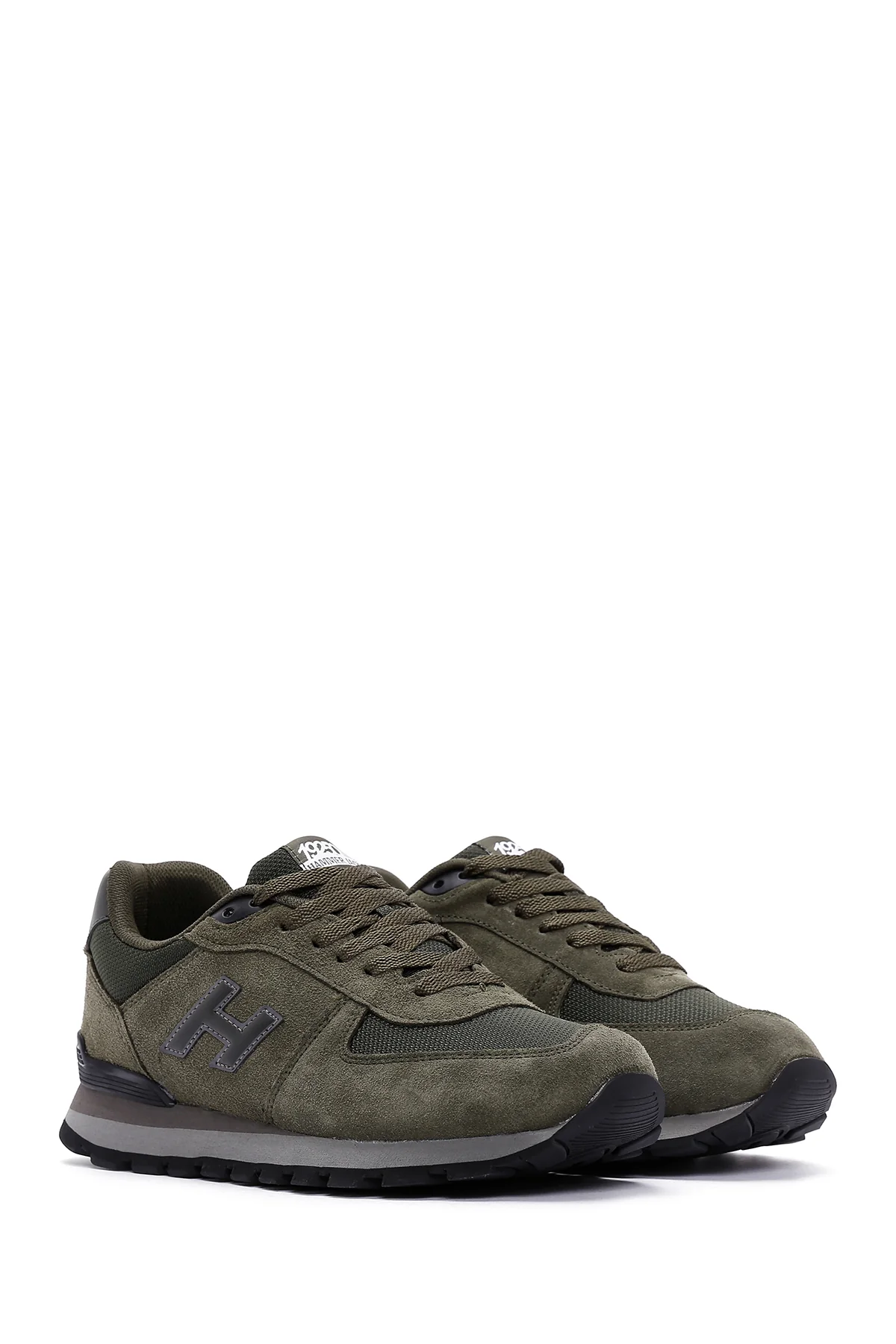 Hammer Jack Erkek Haki Peru Süet Deri Sneaker - Image 3