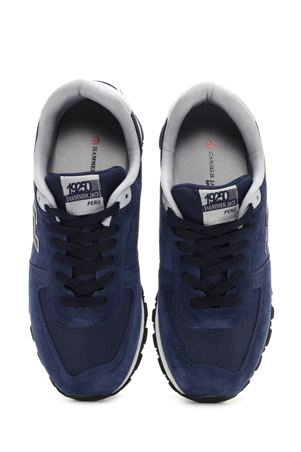 Hammer Jack Erkek Peru Koyu Gri Süet Deri Sneaker - Image 6