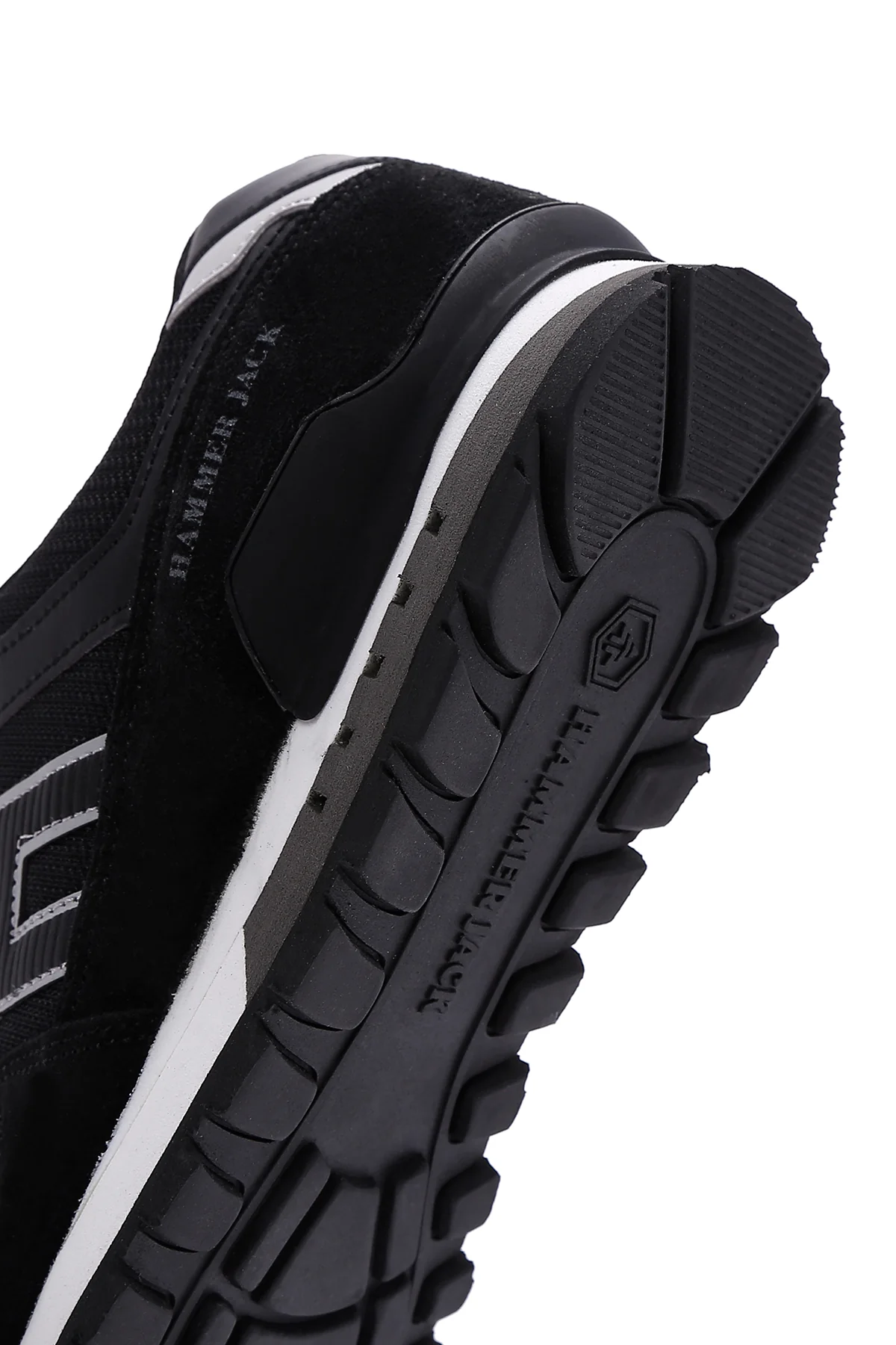 Hammer Jack Erkek Siyah Deri Sneaker - Image 8