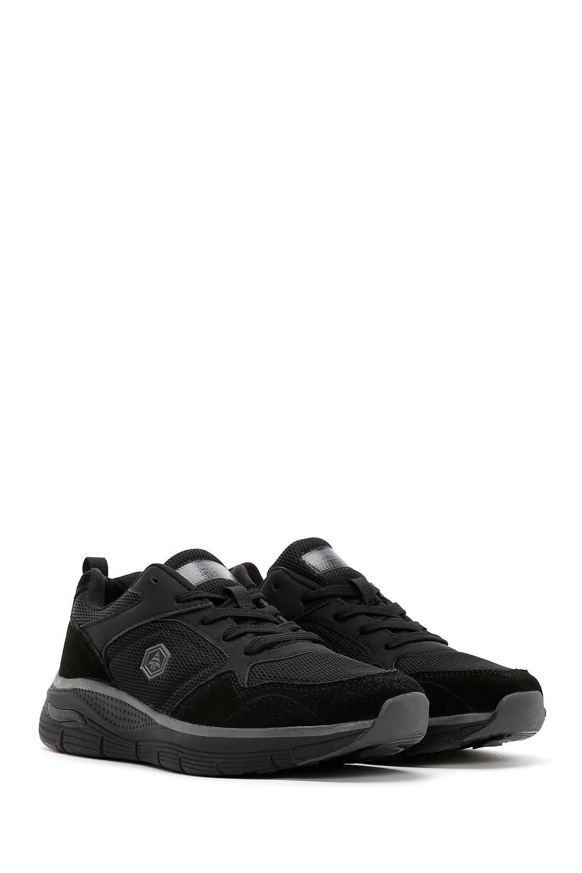 Hammer Jack Erkek Siyah Kalın Tabanlı Sneaker - Image 3