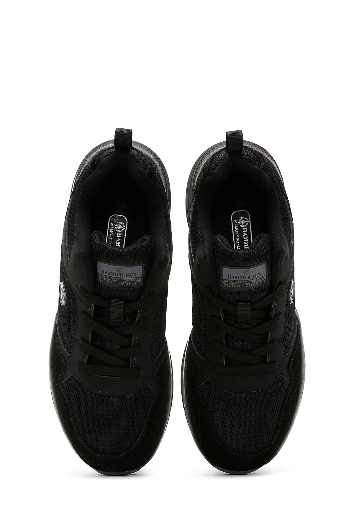 Hammer Jack Erkek Siyah Kalın Tabanlı Sneaker - Image 6