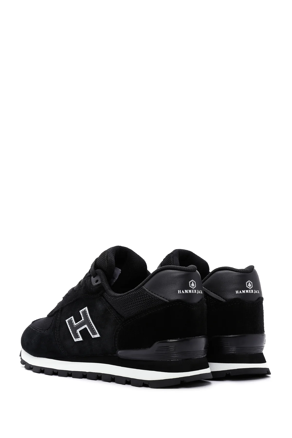 Hammer Jack Erkek Siyah Peru Süet  Deri Sneaker - Image 5