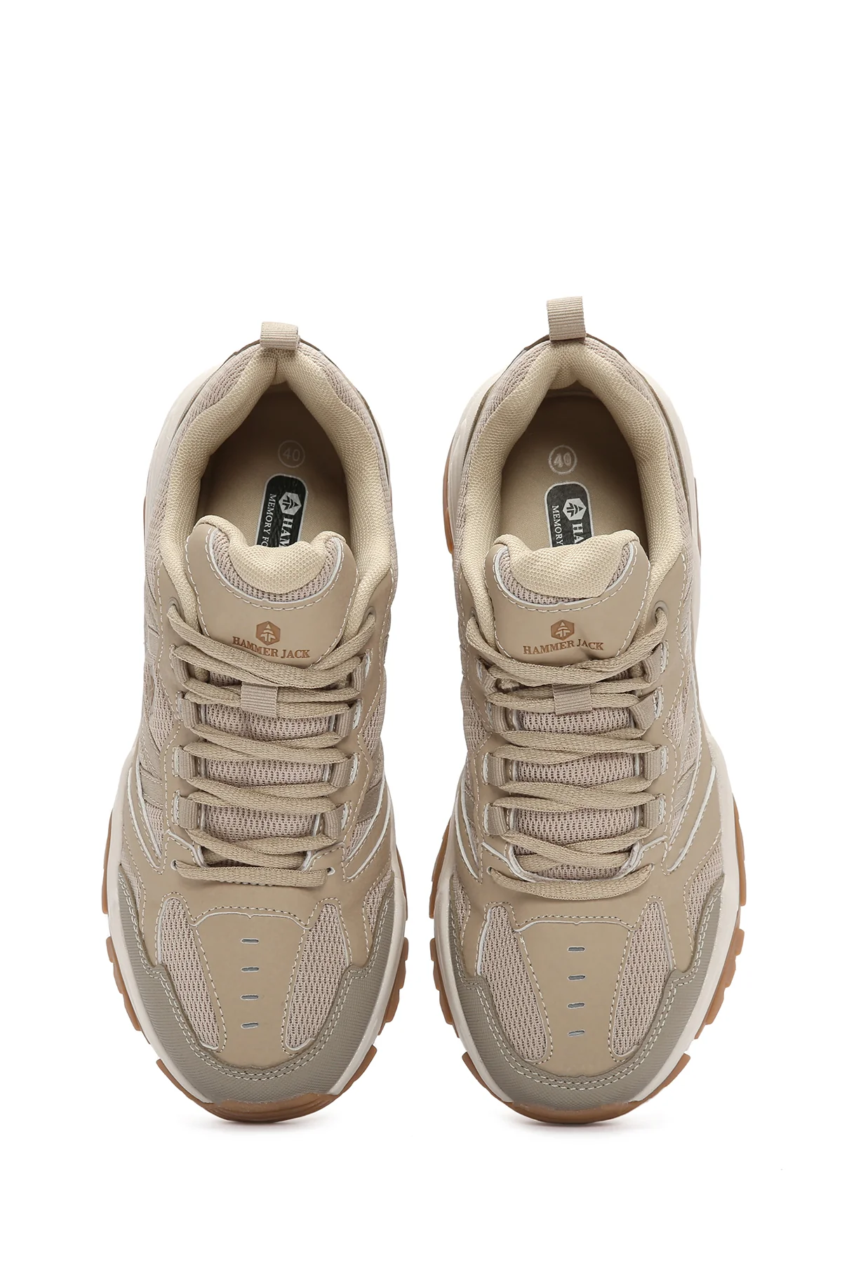 Hammer Jack Kadın Bej Tokie Z Sneaker - Image 6