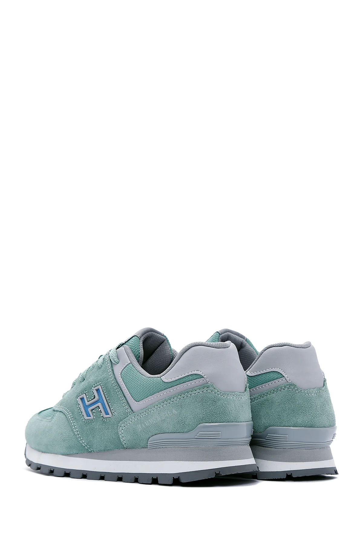 Hammer Jack Kadın Gri Chile Süet Deri Sneaker - Image 5