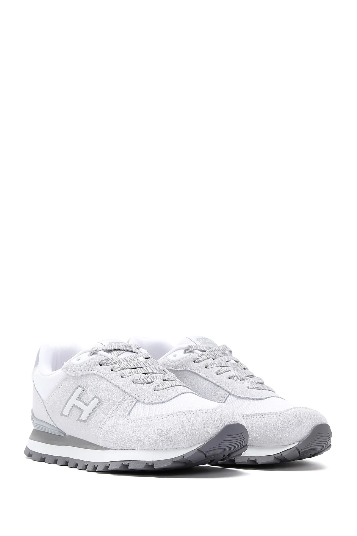Hammer Jack Kadın Gri Nubuk Deri Peru G Sneaker - Image 3