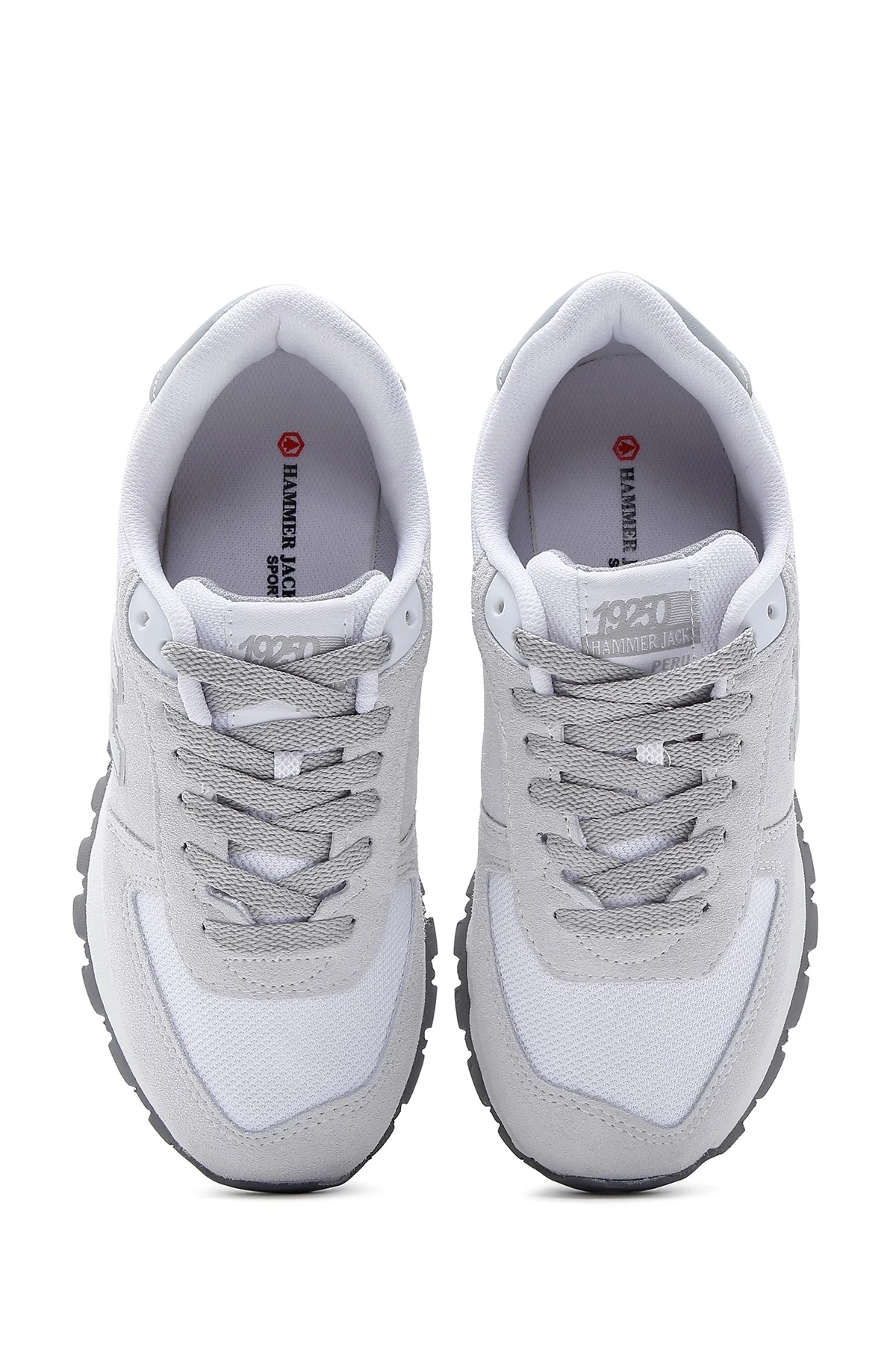 Hammer Jack Kadın Gri Nubuk Deri Peru G Sneaker - Image 6